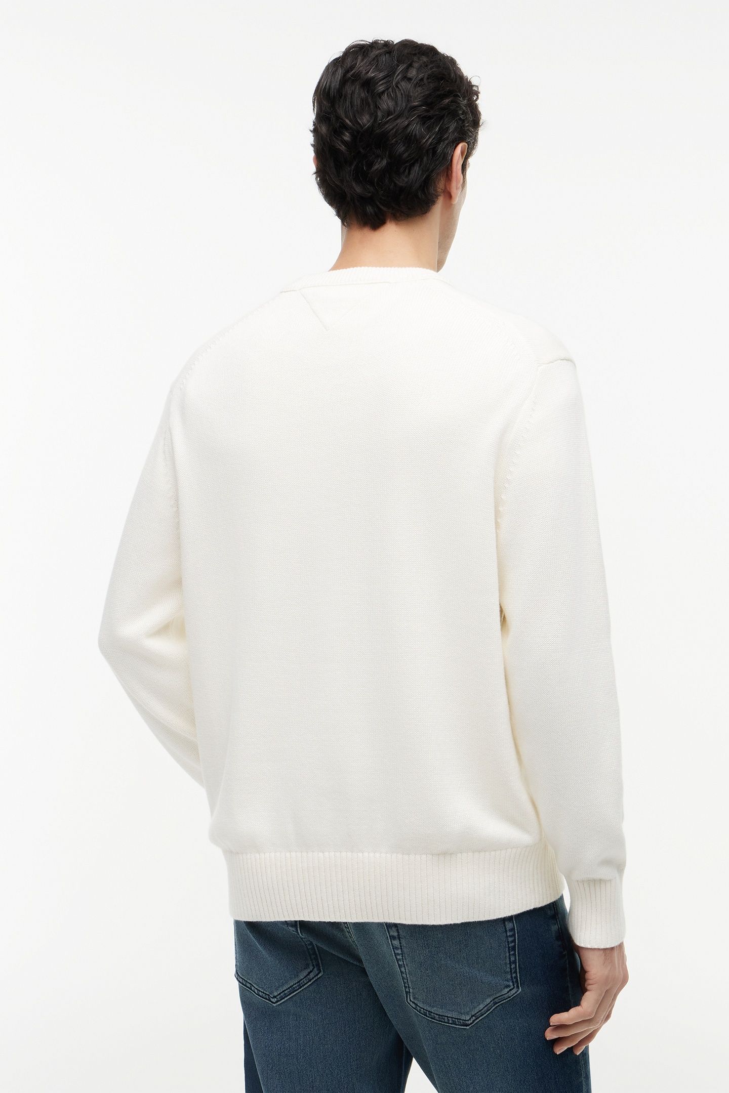 RWB CREW NECK SWEATER IVORY PETAL 2