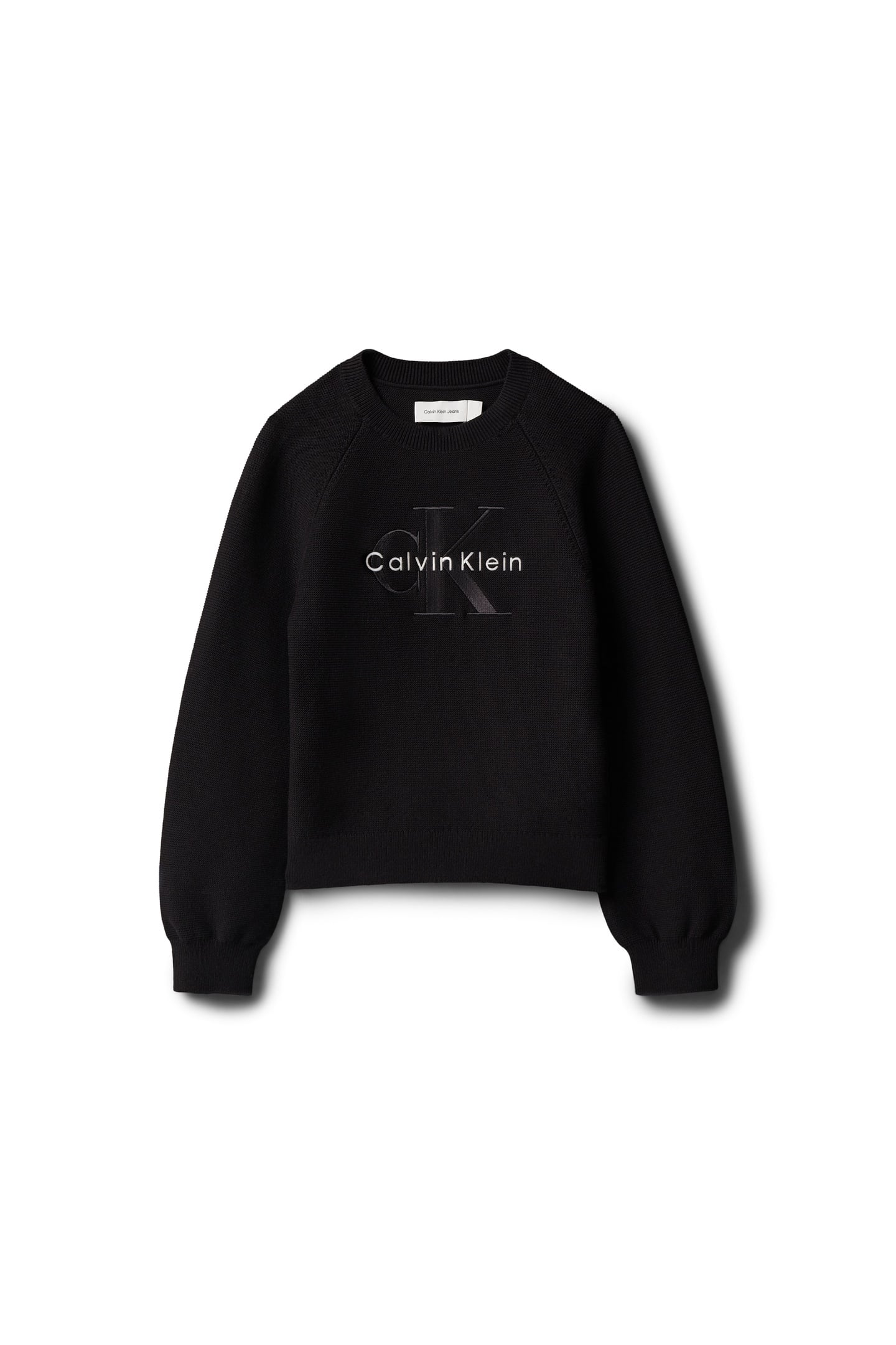 GIRLS MONOLOGO FASHION CREW NECK BLACK 4