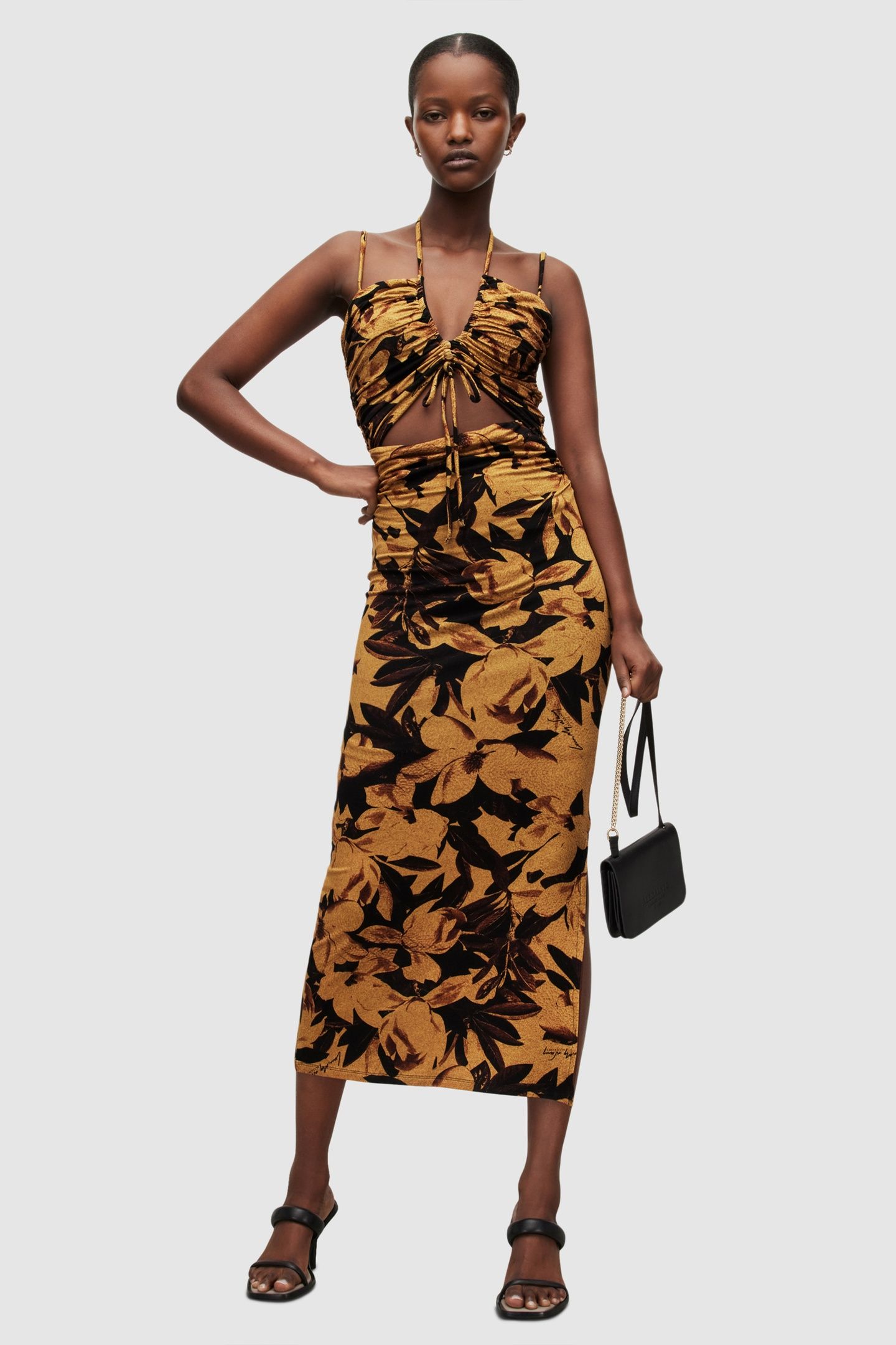 AMAYA ALESSANDRA DRE BLACK/GOLD 2
