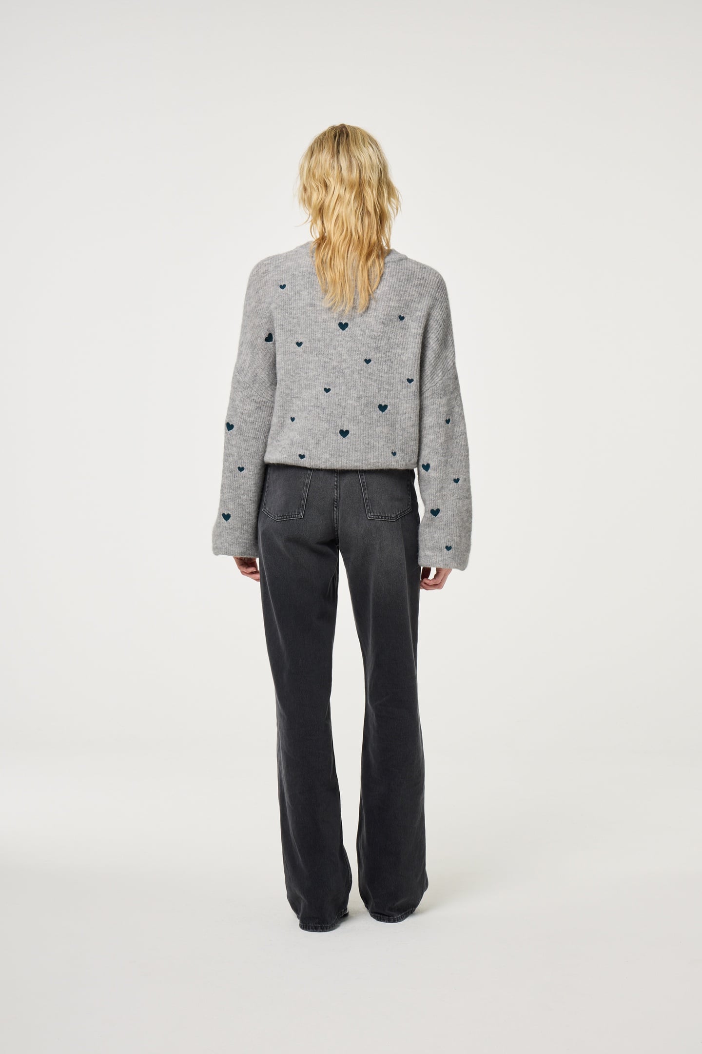 LIDIA PULLOVER GREY MELANGE 3