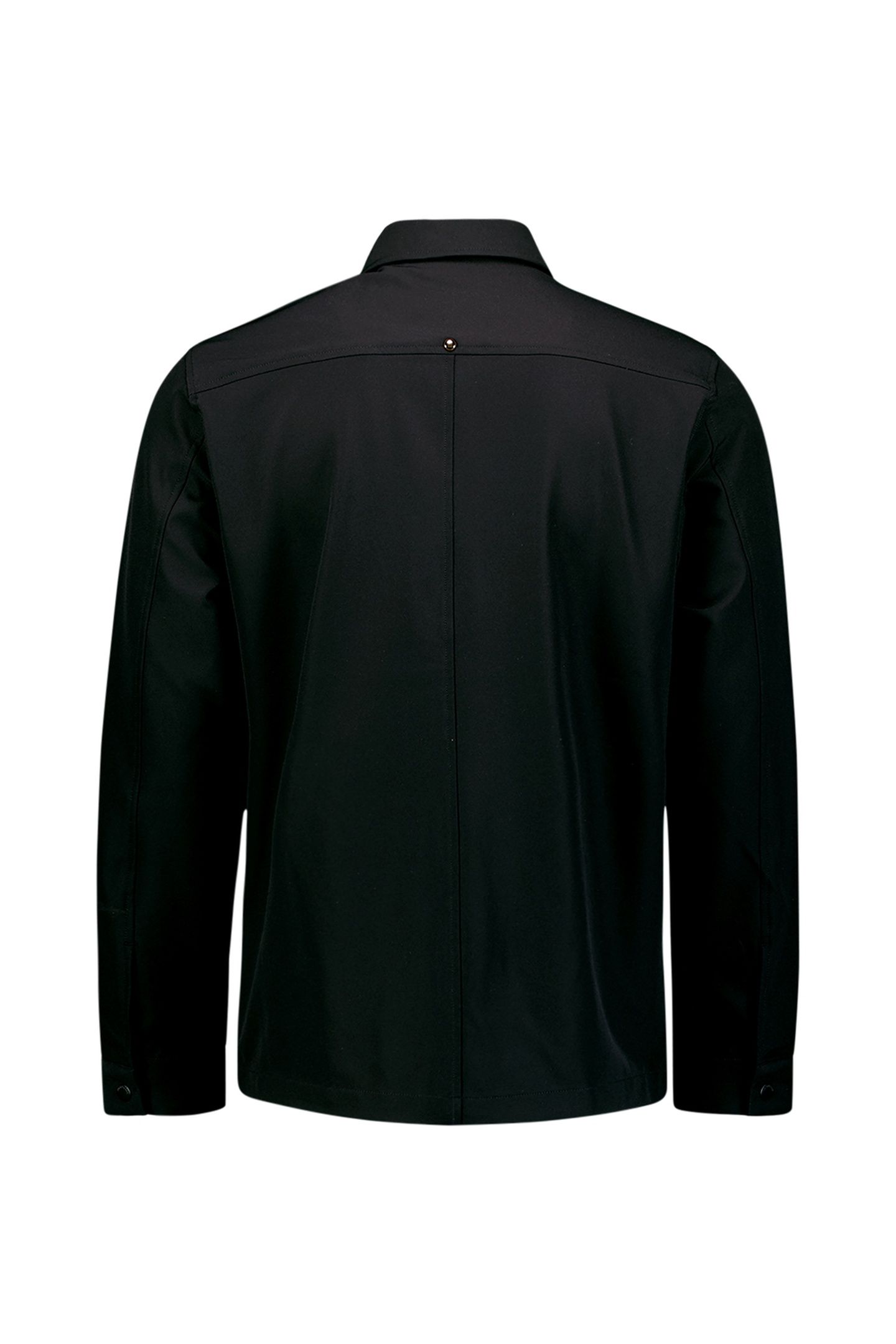 OVERSHIRT FULL ZIPPER STRETCH SEDOC BLACK 5