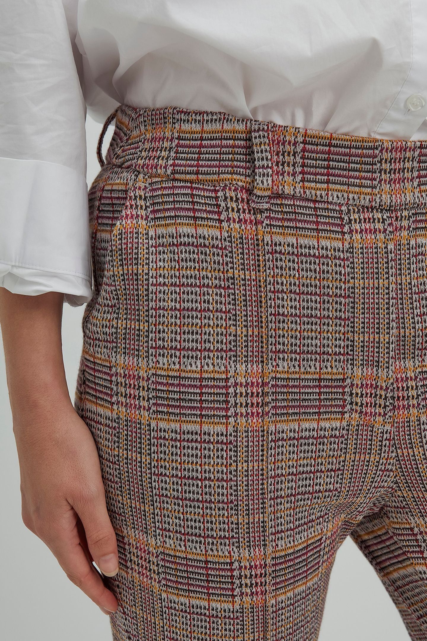 TAO PANTS MULTI COLOUR DARK CHECK 5