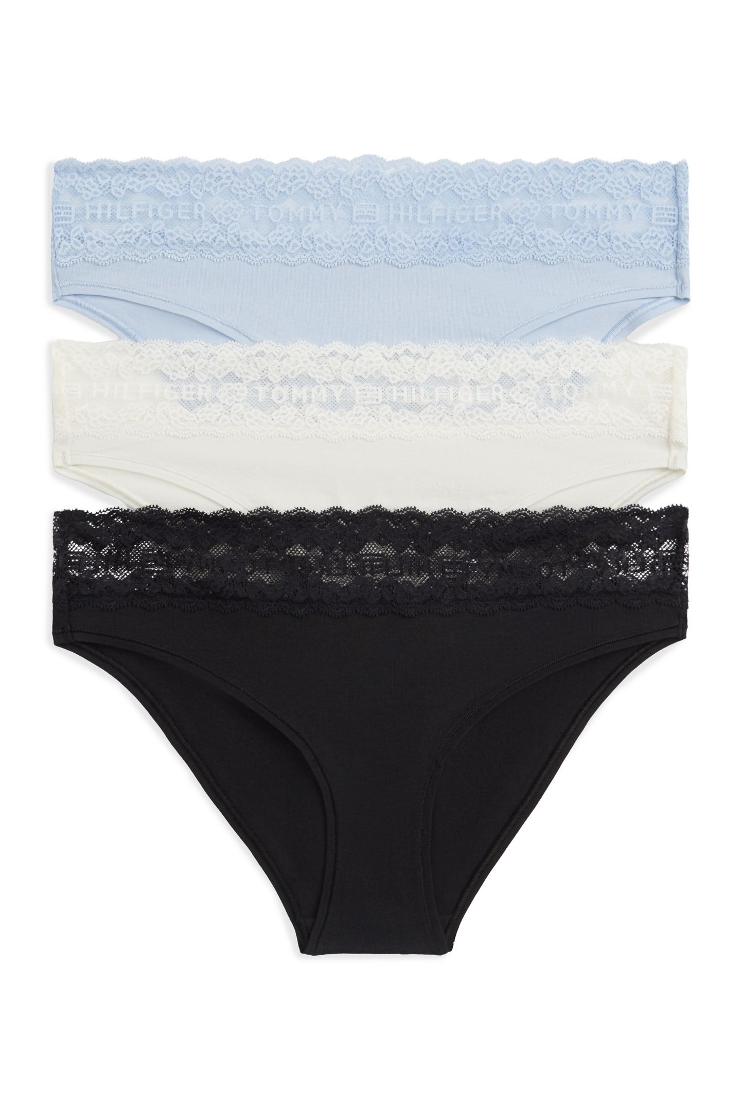 3 PACK BIKINI BREEZY BLUE/IVORY/BLACK 1