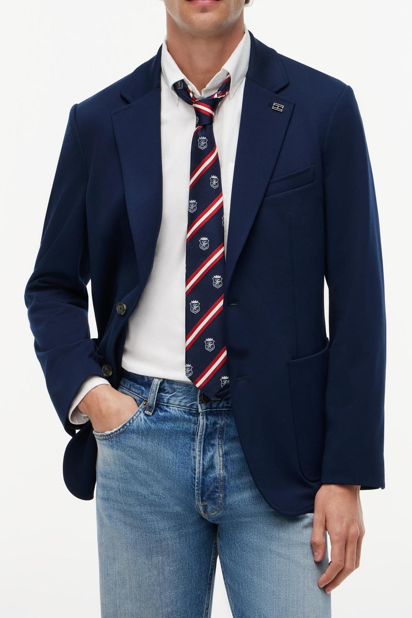 DC PUNTO MILANO BLAZER NAVY IRIS 1