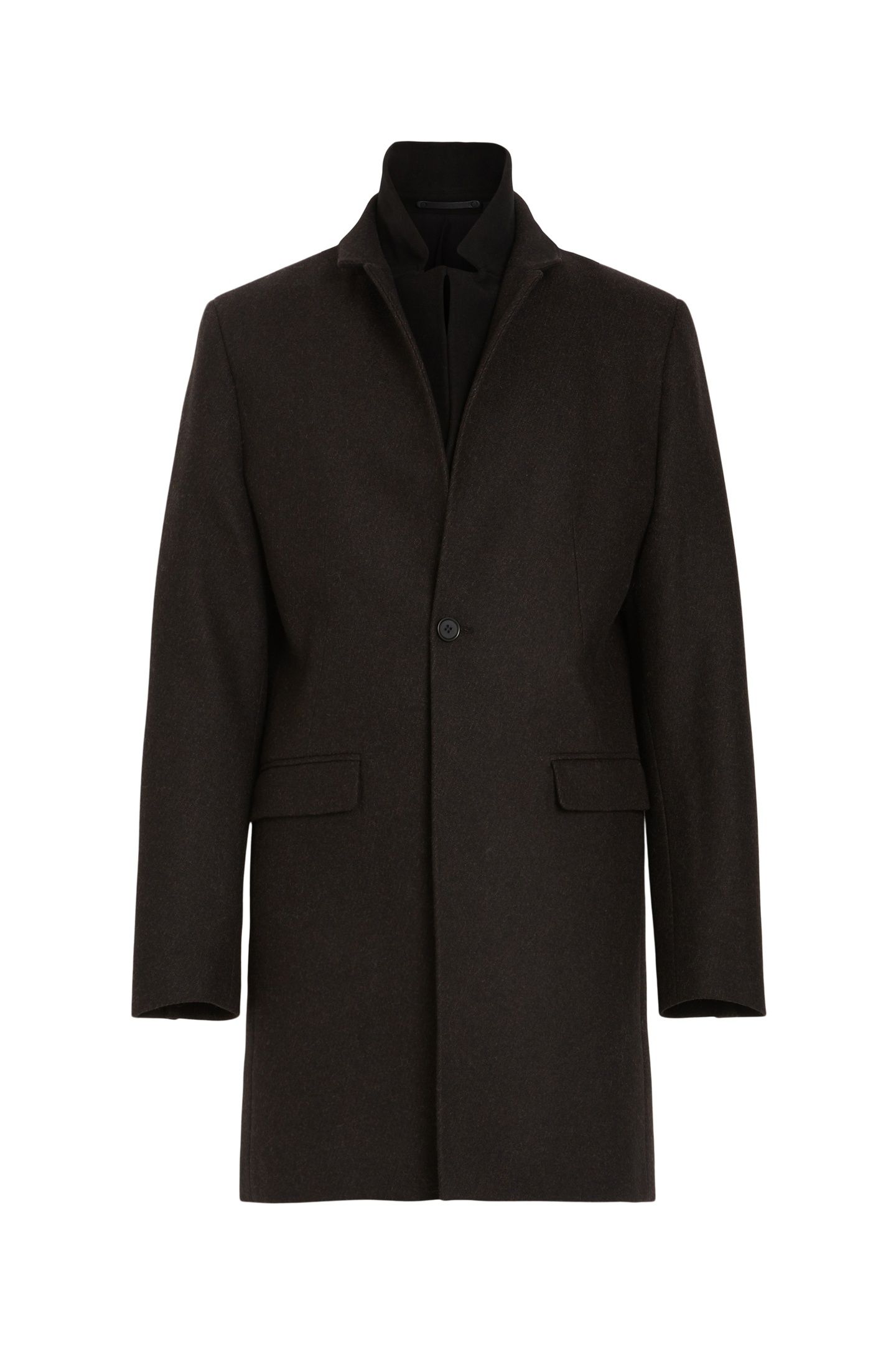 CENTINEL COAT BITTER BRWN TWILL 6
