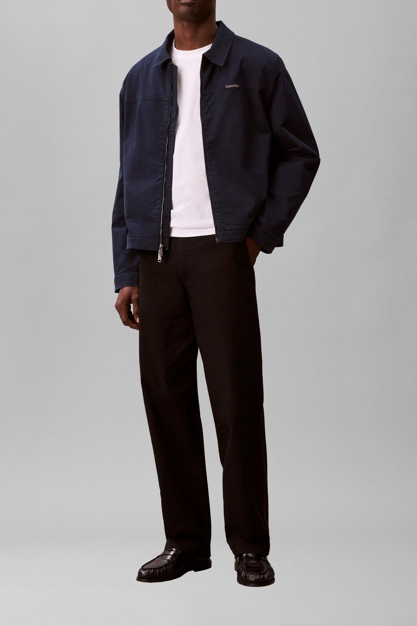 LONG SLEEVE COTTON TWILL QUILTED DARK SAPPHIRE 5