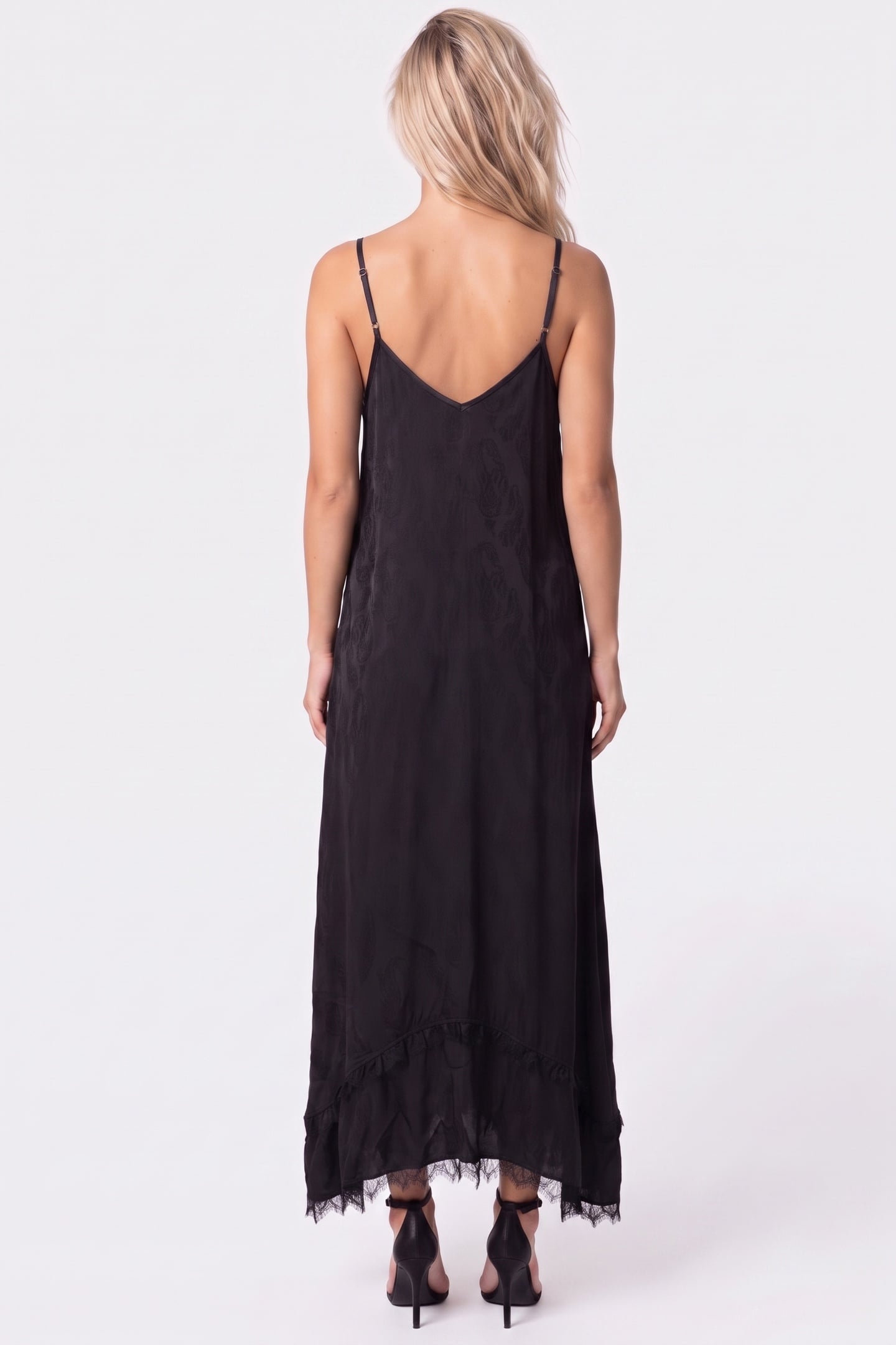 NIGHTGOWN DRESS BLACK 2
