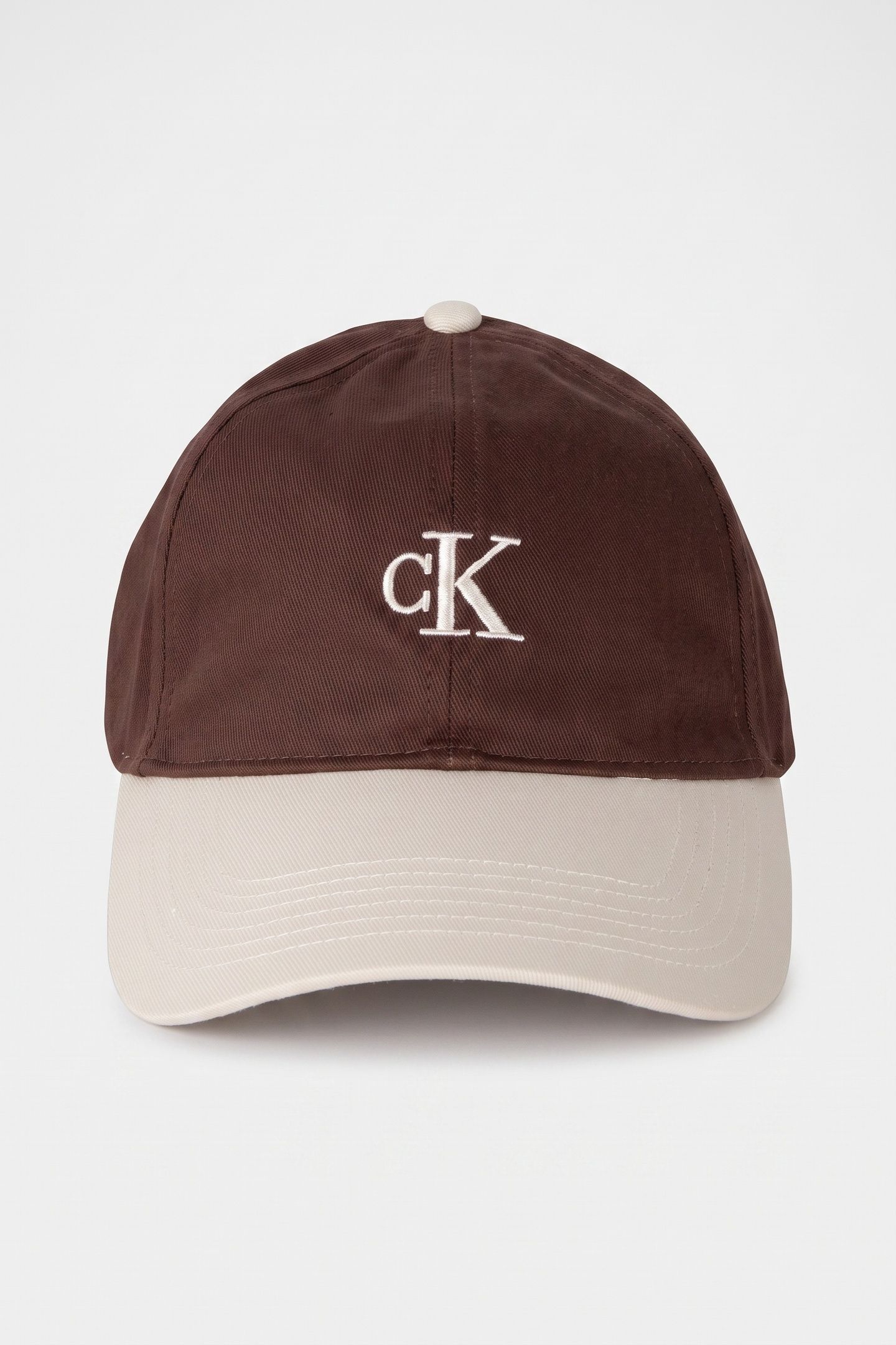MONOGRAM EMB COLORBLOCK CAP CHOCOLATE MARTINI 2