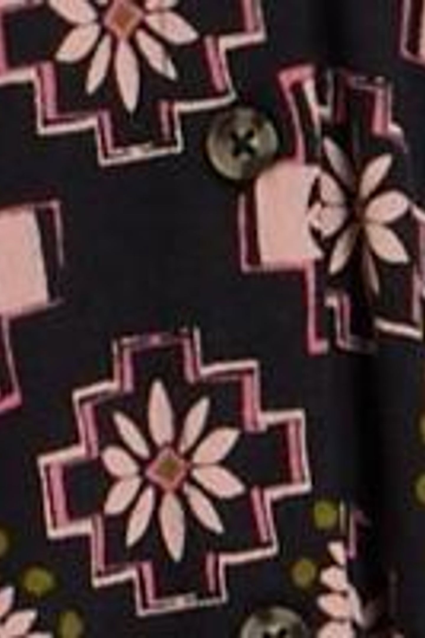 ADA JERSEY SHIRT DRESS BLACK MULTI 6
