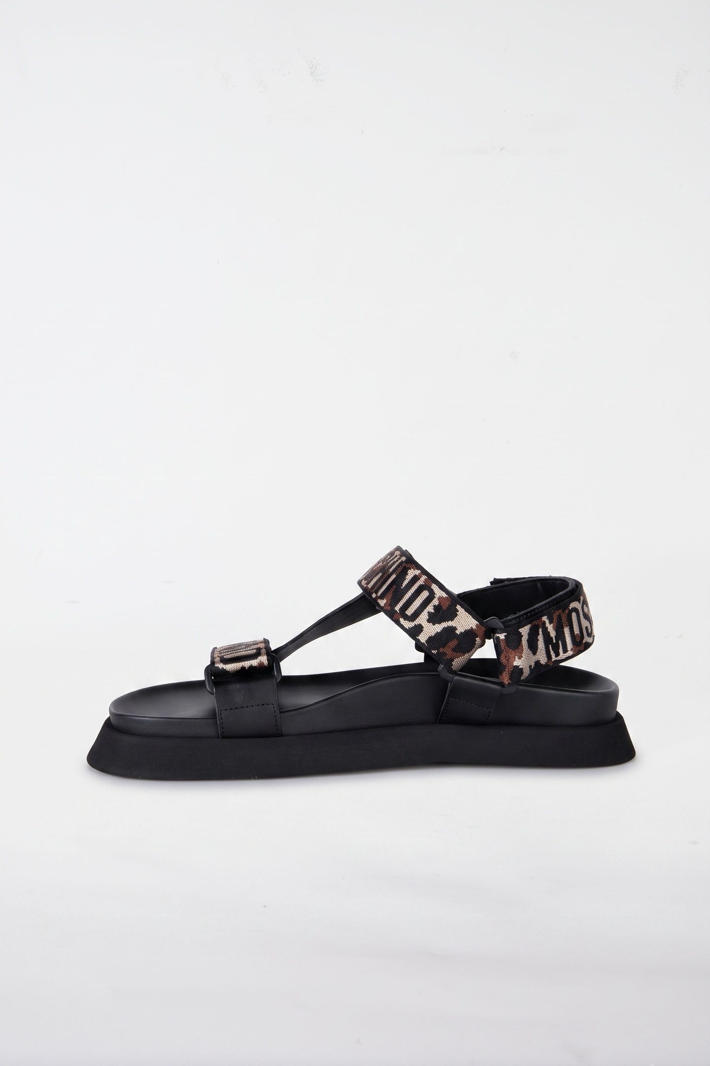 CALFSKIN SANDALS BLACK 2