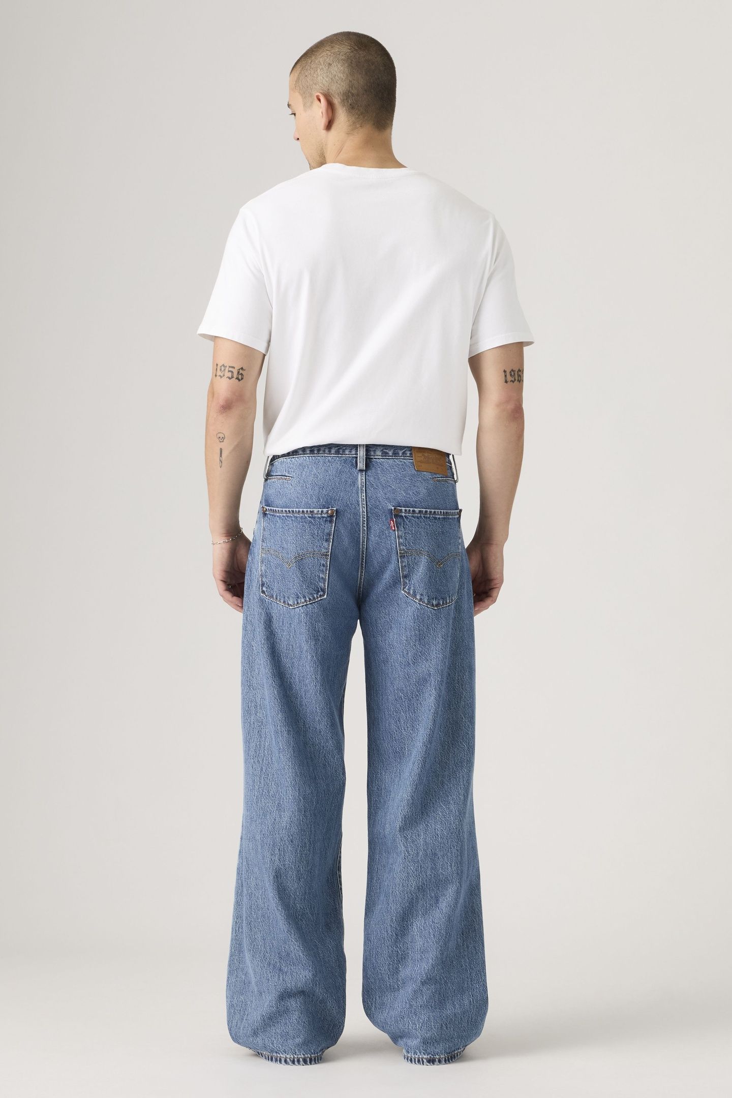 TWISTED BAGGY WIDE JEANS 3