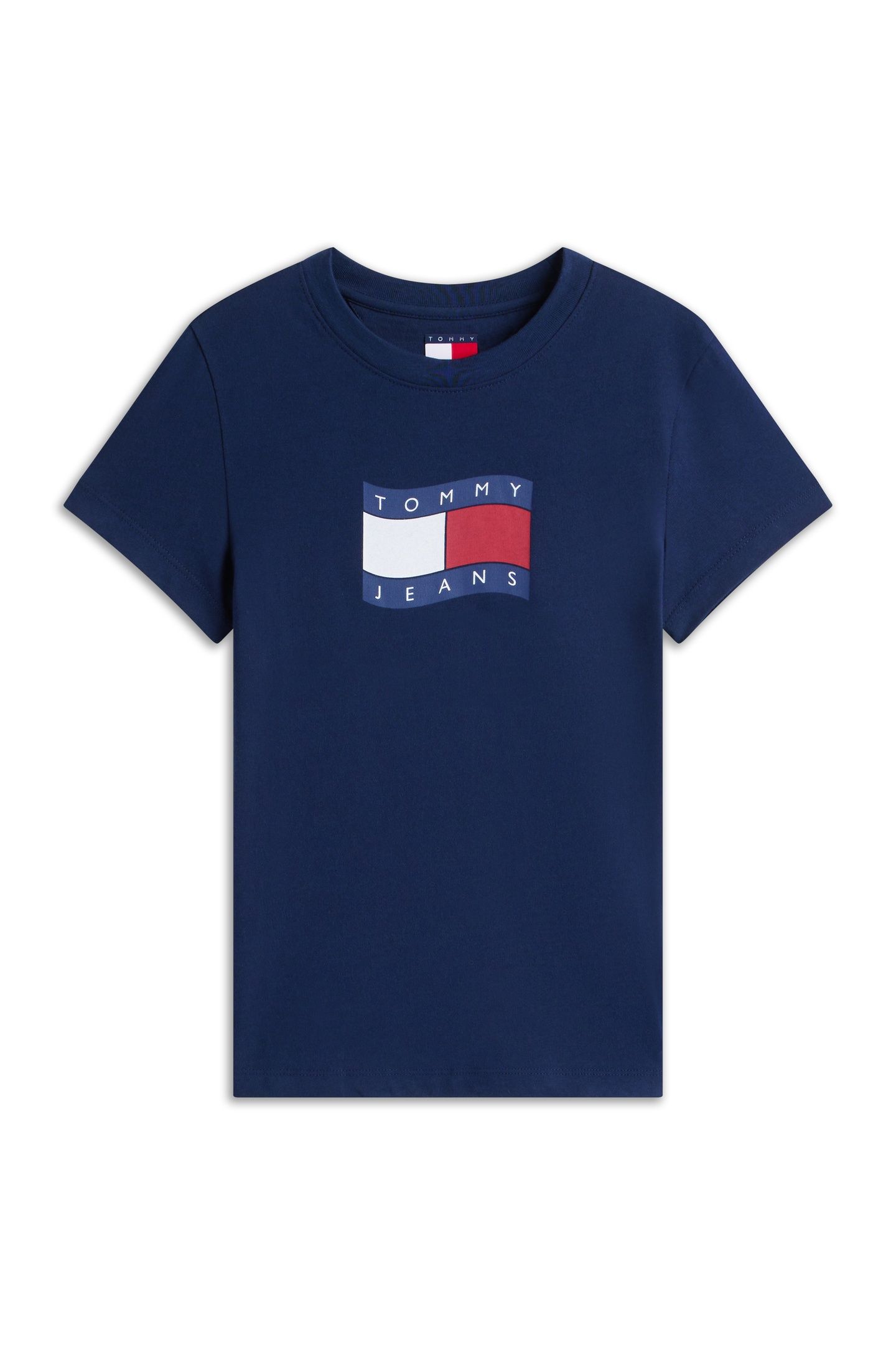 SLIM WAVY FLAG TEE DARK NIGHT NAVY 4