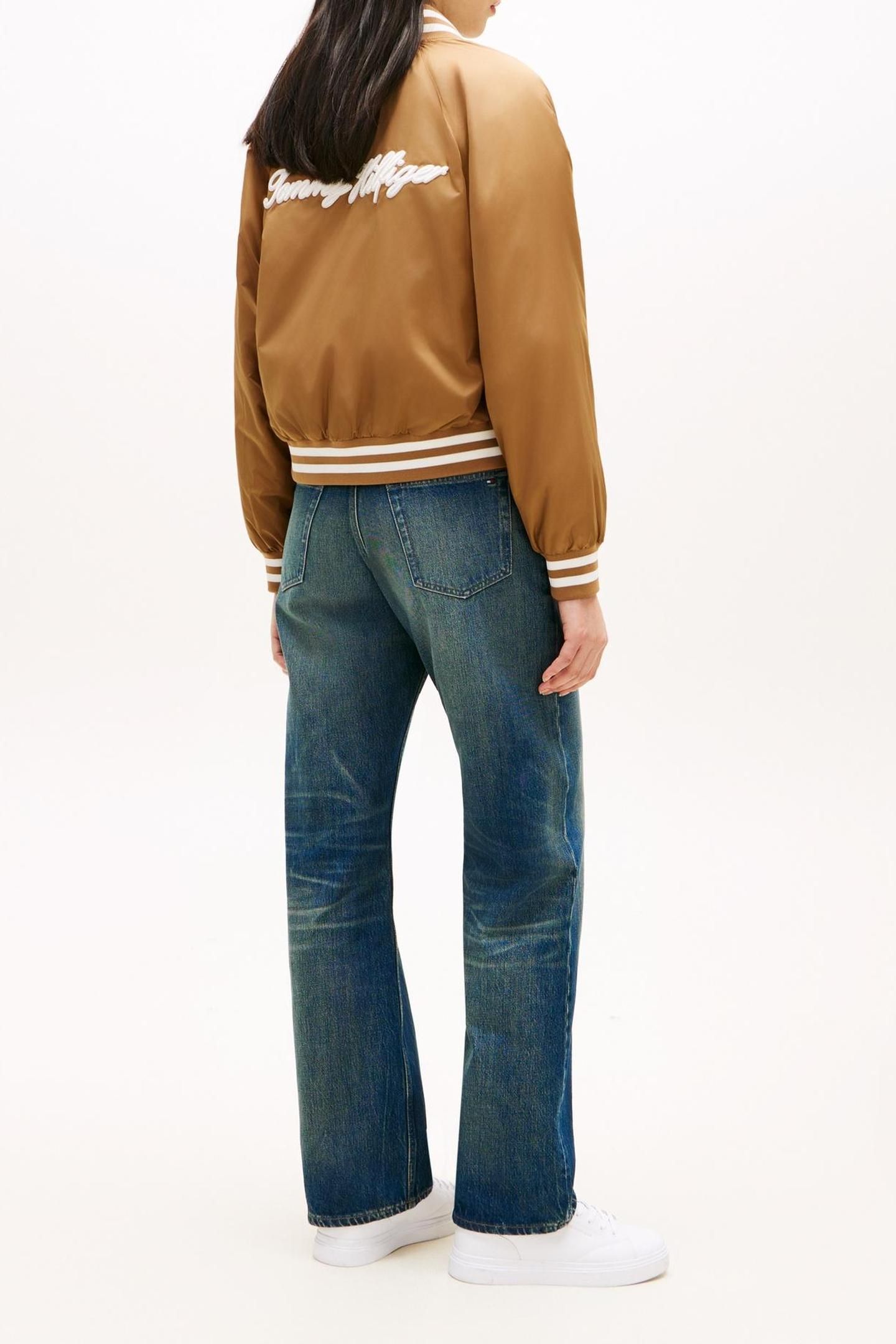 VARSITY NYLON BOMBER HICKORY 3