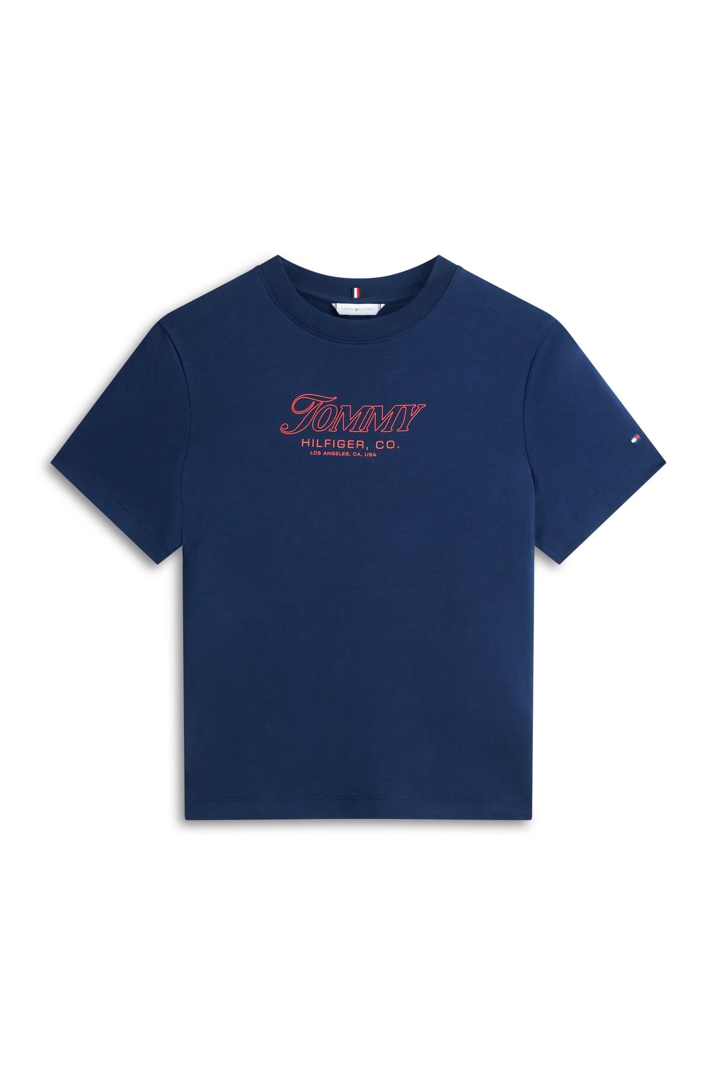TILT GRAPHIC REGULAR C-NECK DARK NIGHT NAVY 4