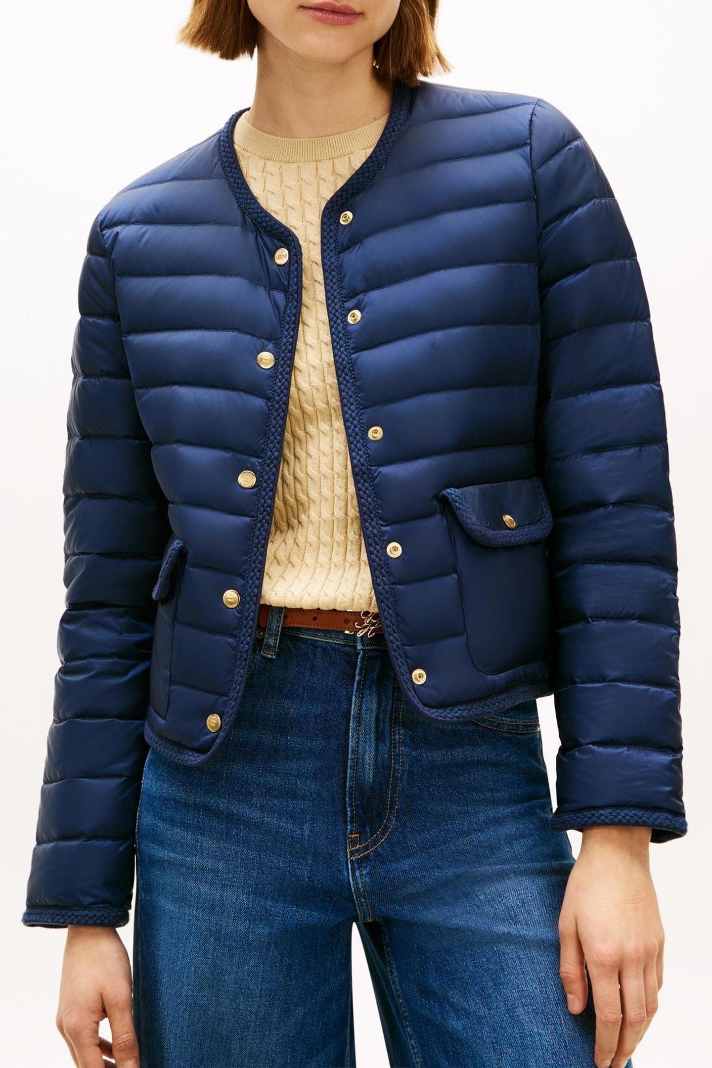 FEMININE DOWN JACKET DARK NIGHT NAVY 3