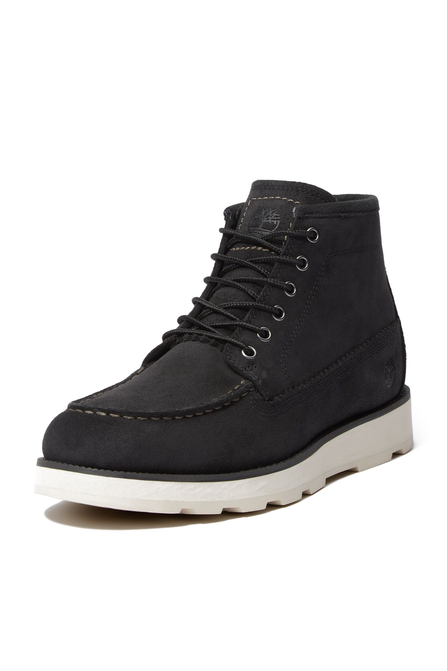 BRITTON MILLS MID LACE UP CHUKKA BOOT BLACK SUEDE 2