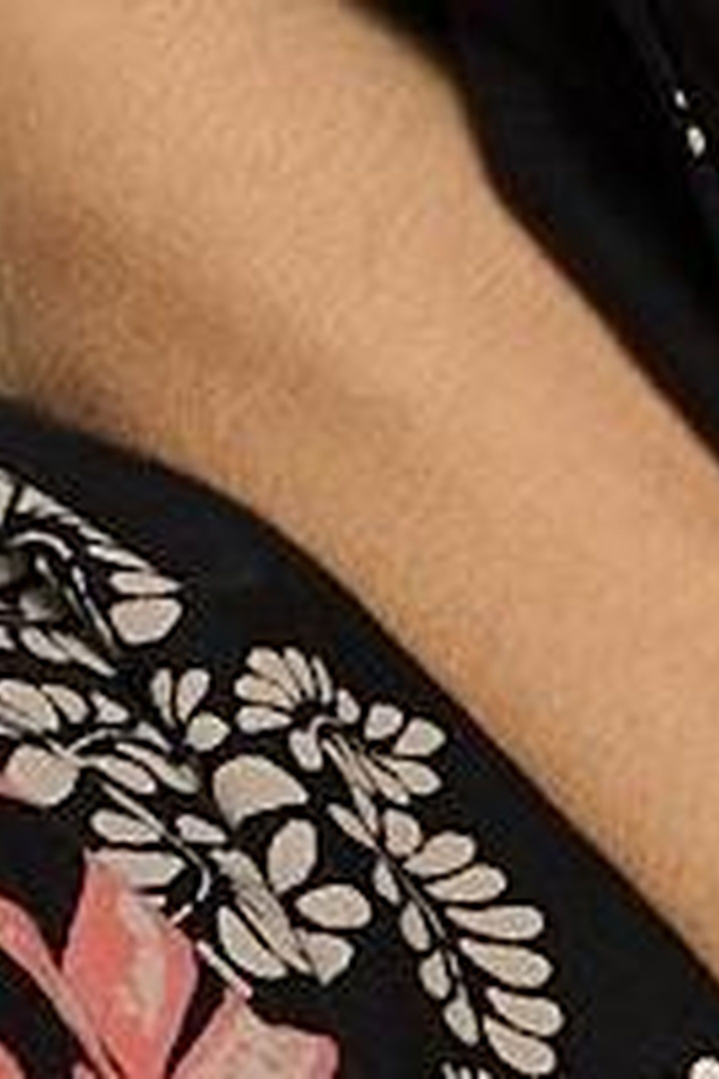 TAMMY COTTON JERSEY DRESS BLACK PRINT 7