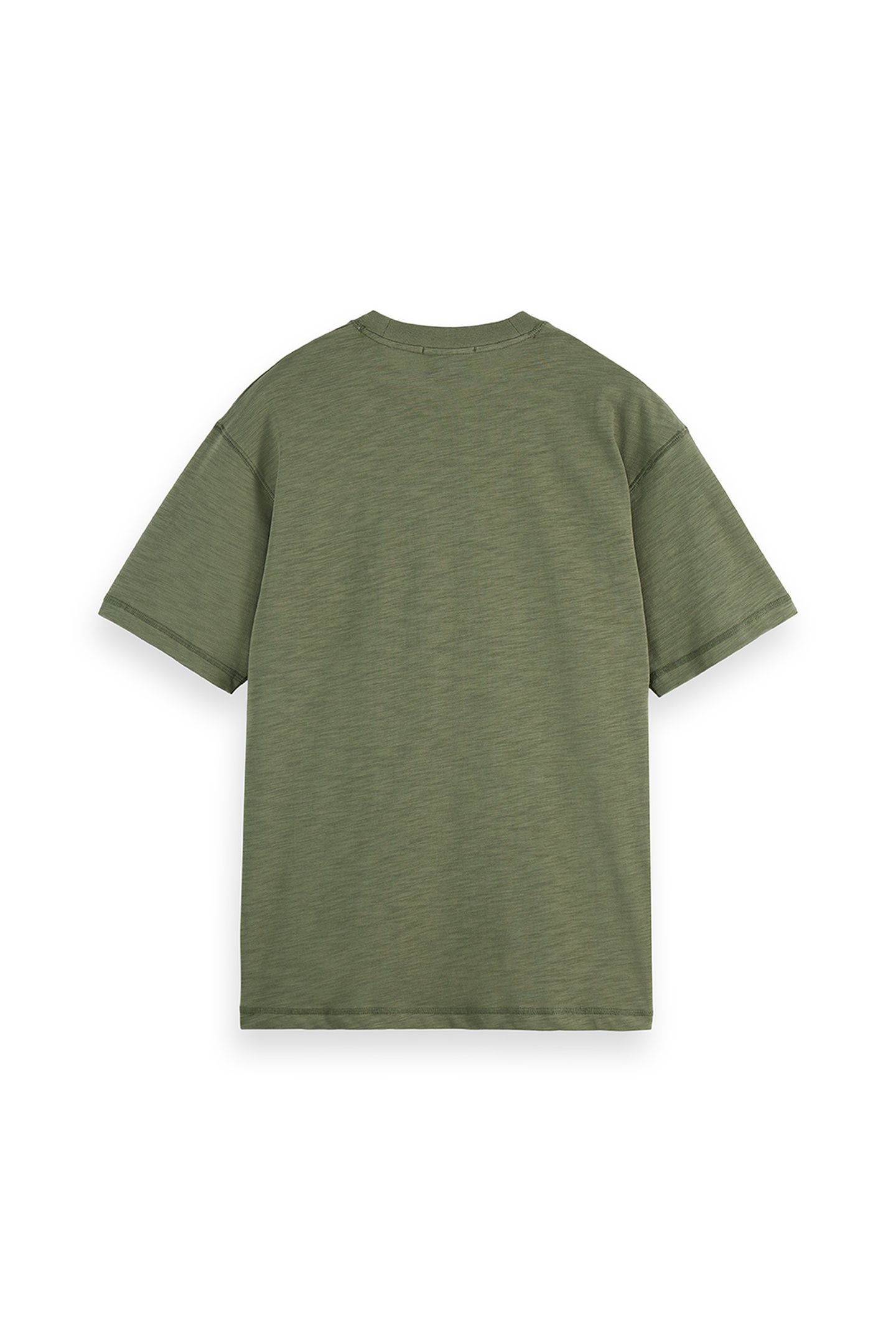 RELAXED FIT PATCHWORK POCKET T-SHIRT THYME 5