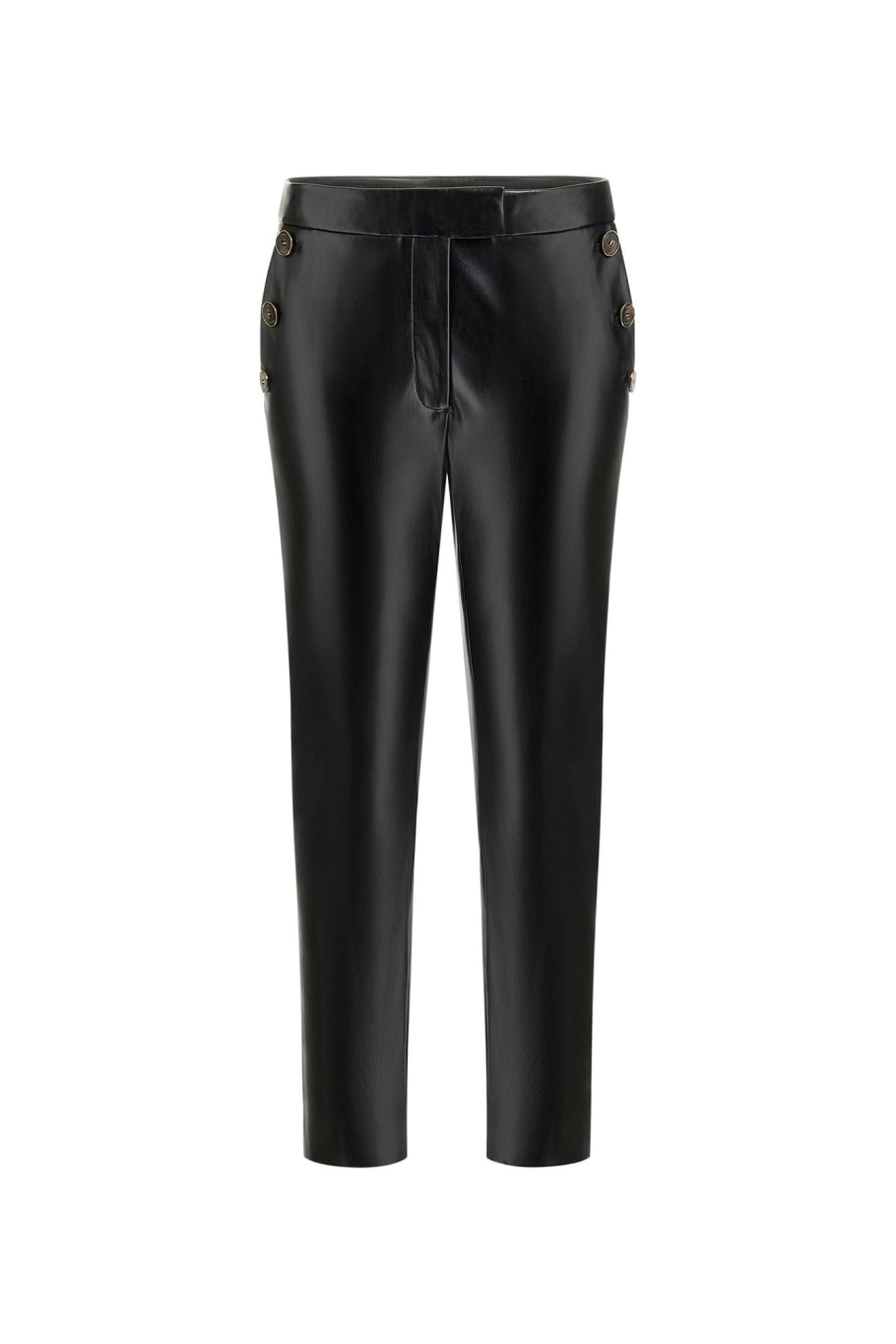 FERGIE SKINNY PANTS JET BLACK A996 4