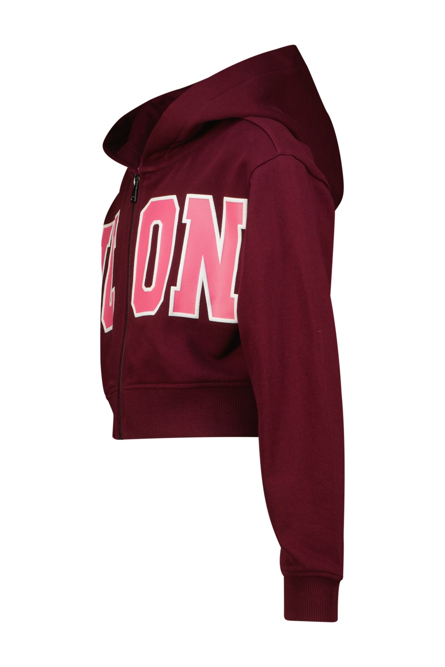 GIRLS NAWINE VEST BURGUNDY RED 3