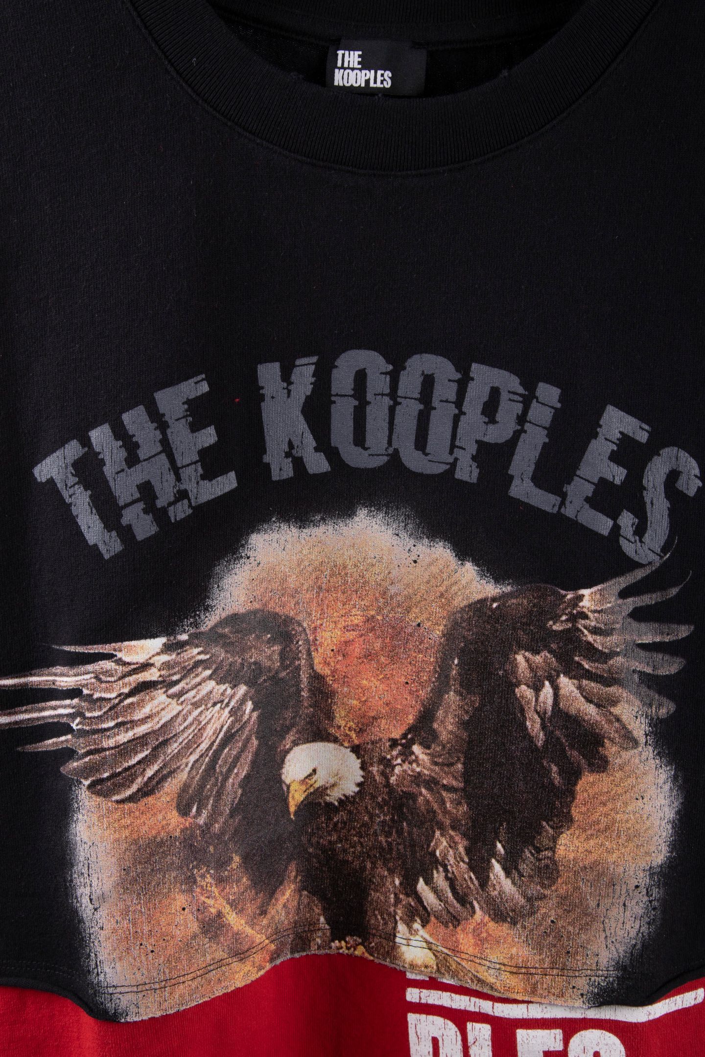 SHORT-SLEEVED T-SHIRT WITH PRINT ON THE FRONT BLACK WASHED 6