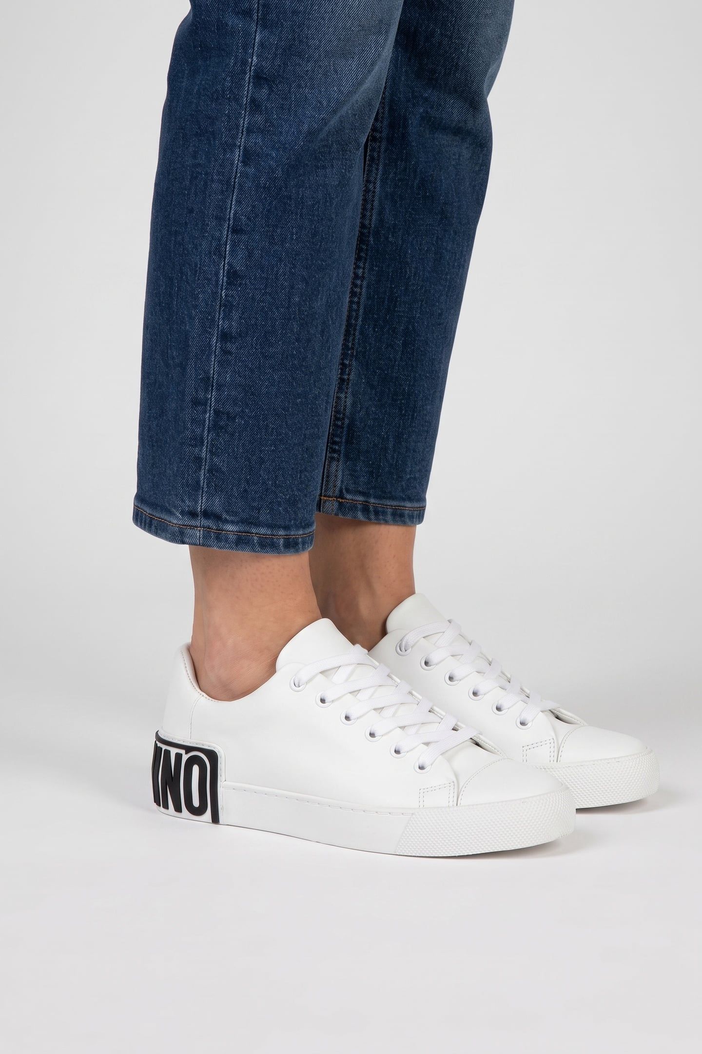 CALFSKIN SNEAKERS BLACK 3