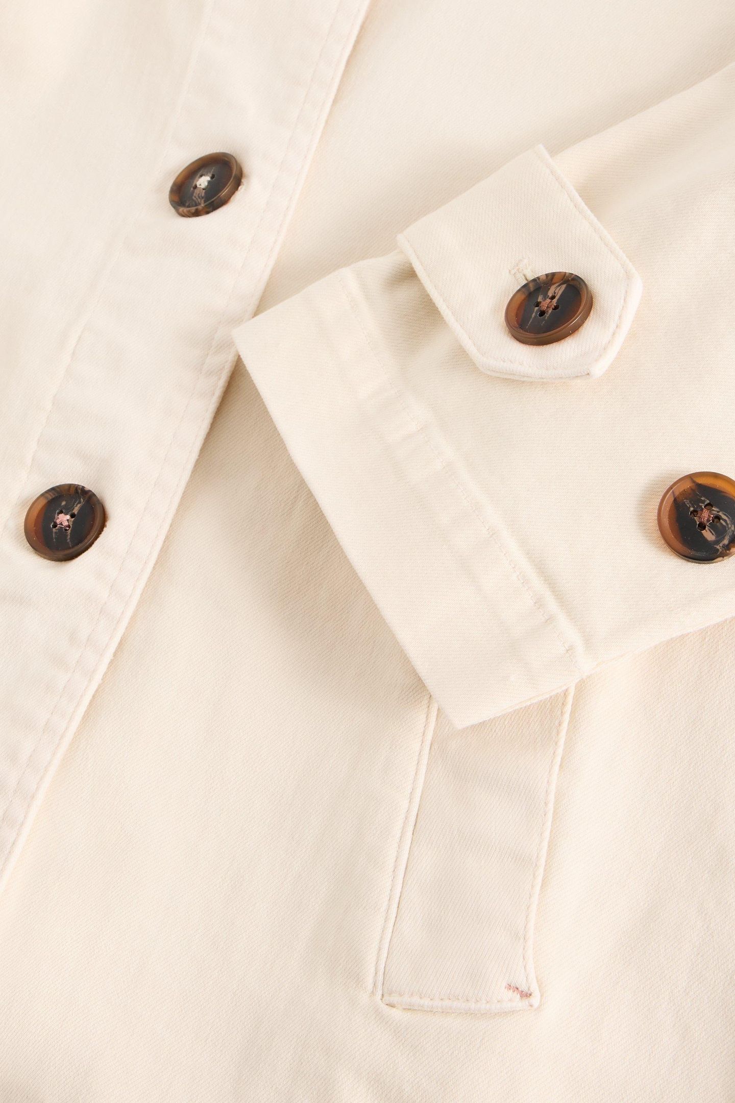 OAKLEIGH DENIM COAT LIGHT NATURAL 6
