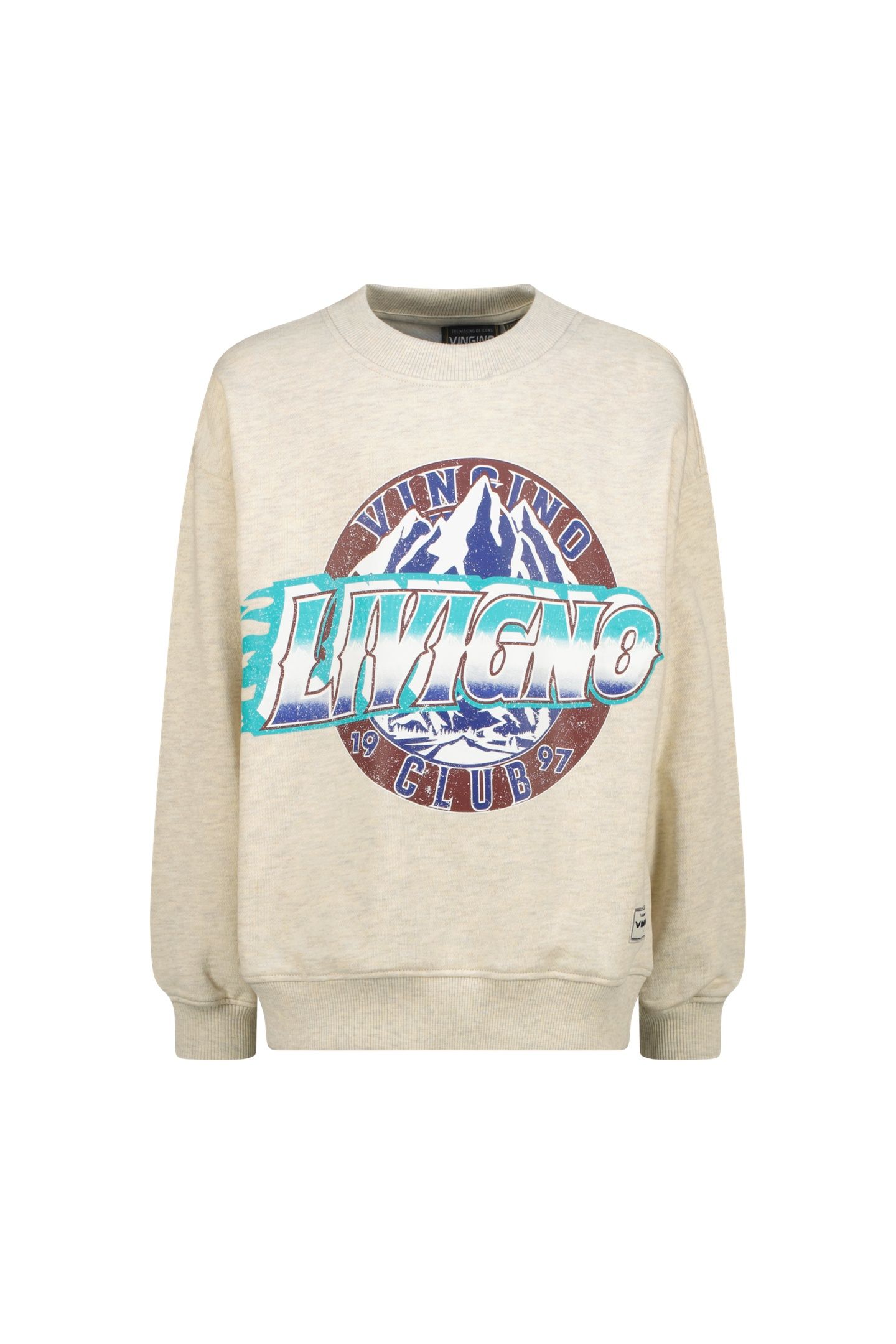 BOYS NASHI SWEATER SOFT VANILLA MELEE 1