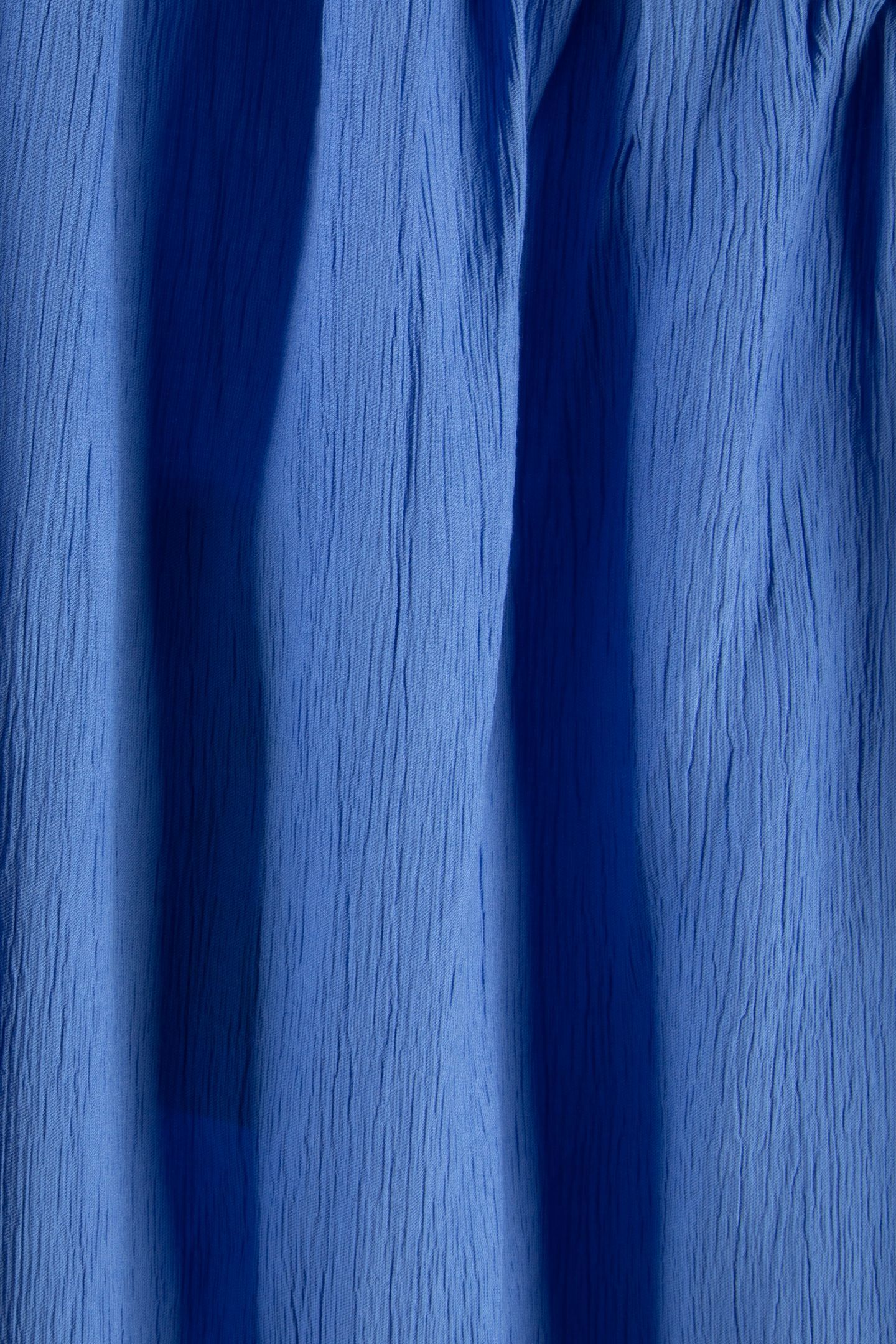 MAIA CRINKLED ECOVERO DRESS BLUE 4