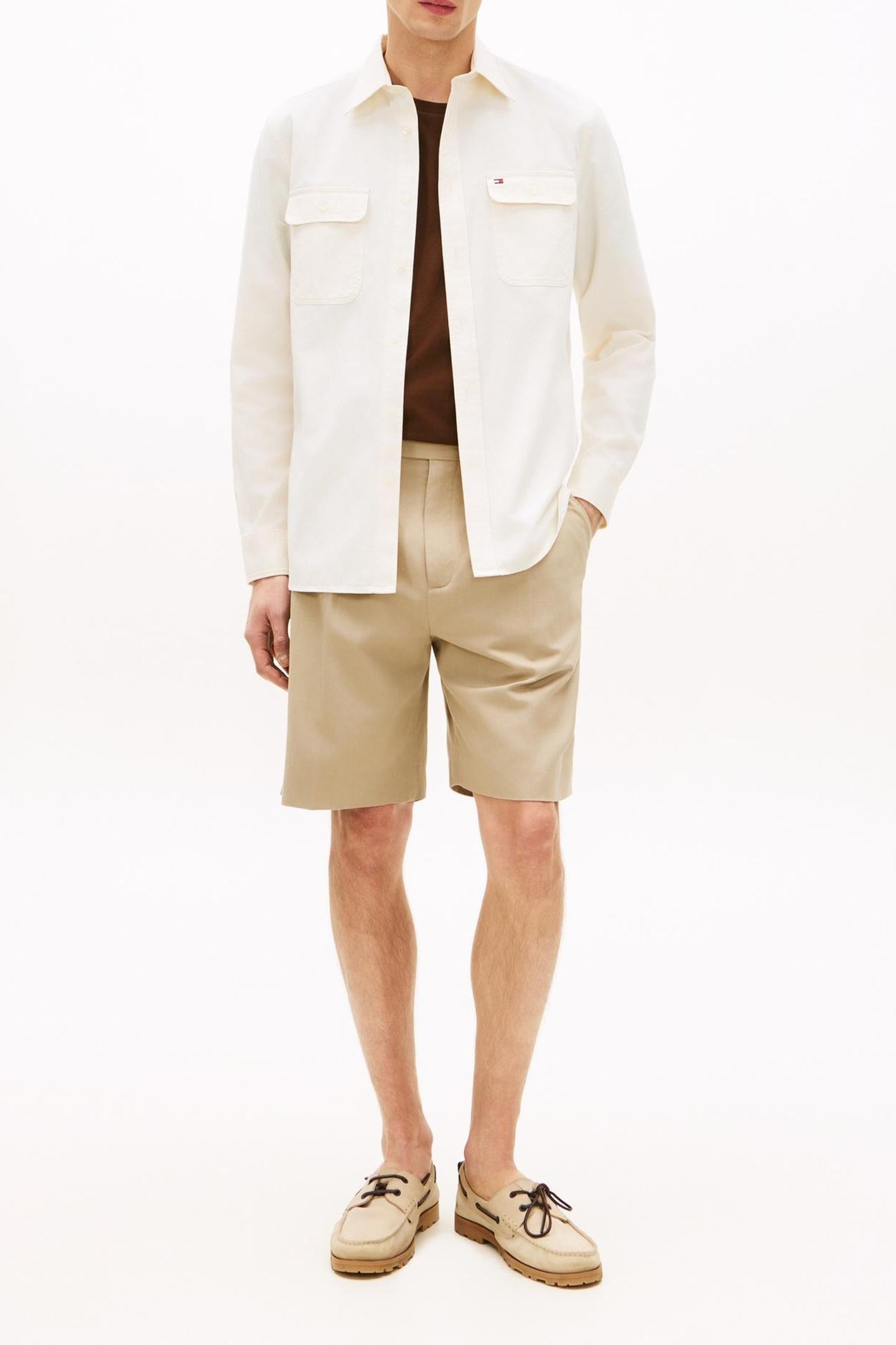 OVERSHIRT TWILL IVORY PETAL 1