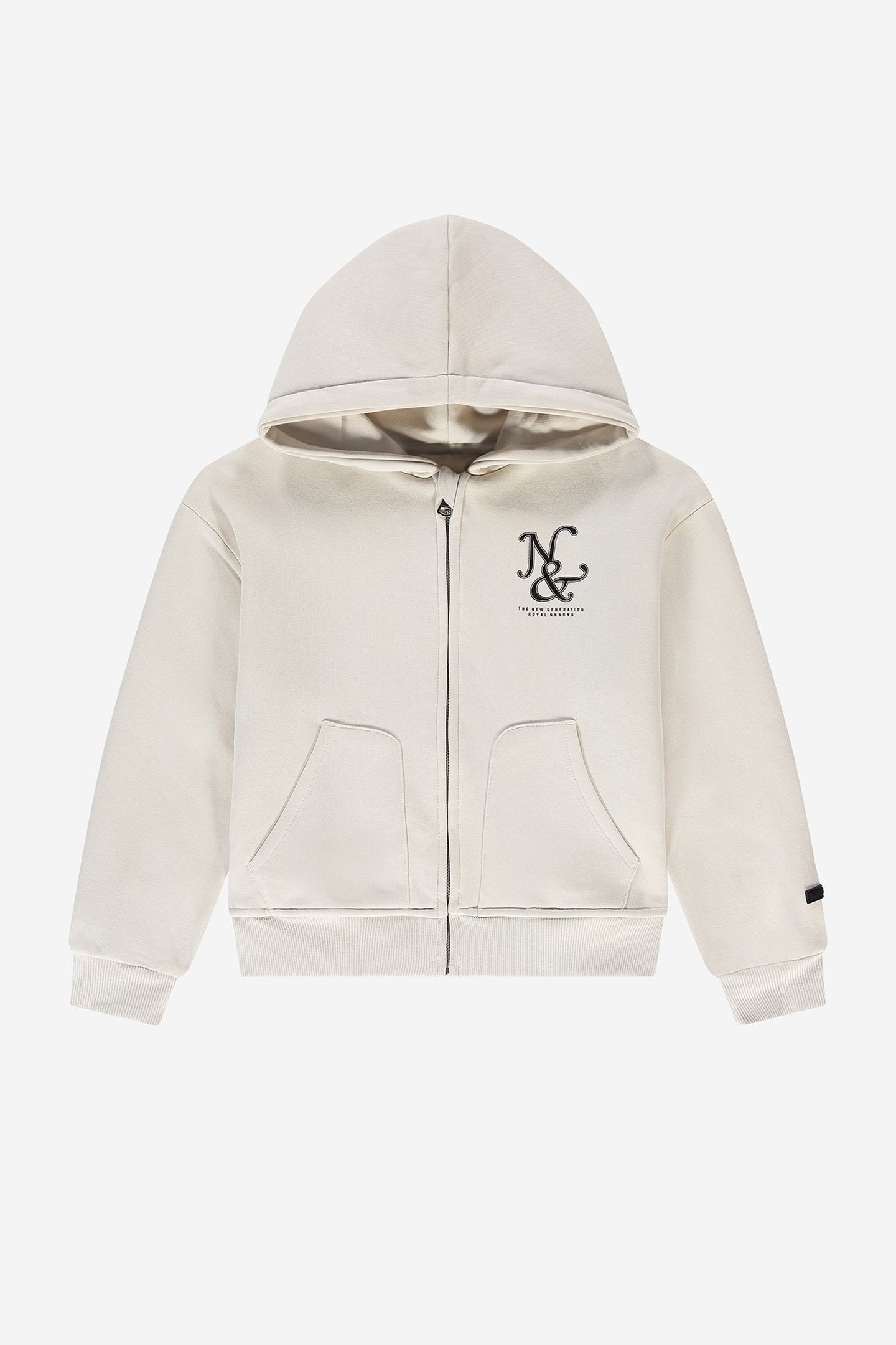 ROMAN OVERSIZED ZIP HOODIE SANDSTONE 2