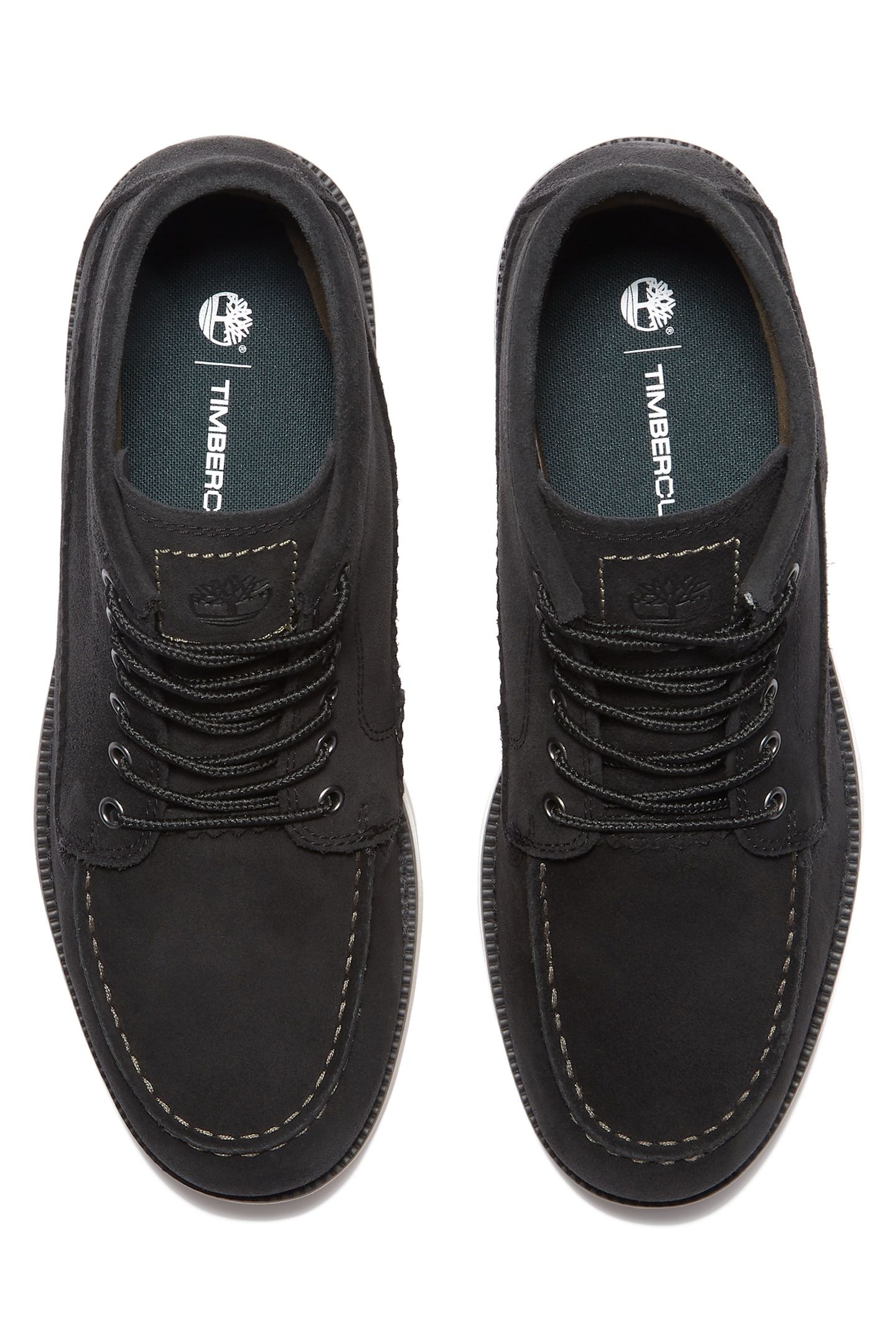 BRITTON MILLS MID LACE UP CHUKKA BOOT BLACK SUEDE 6