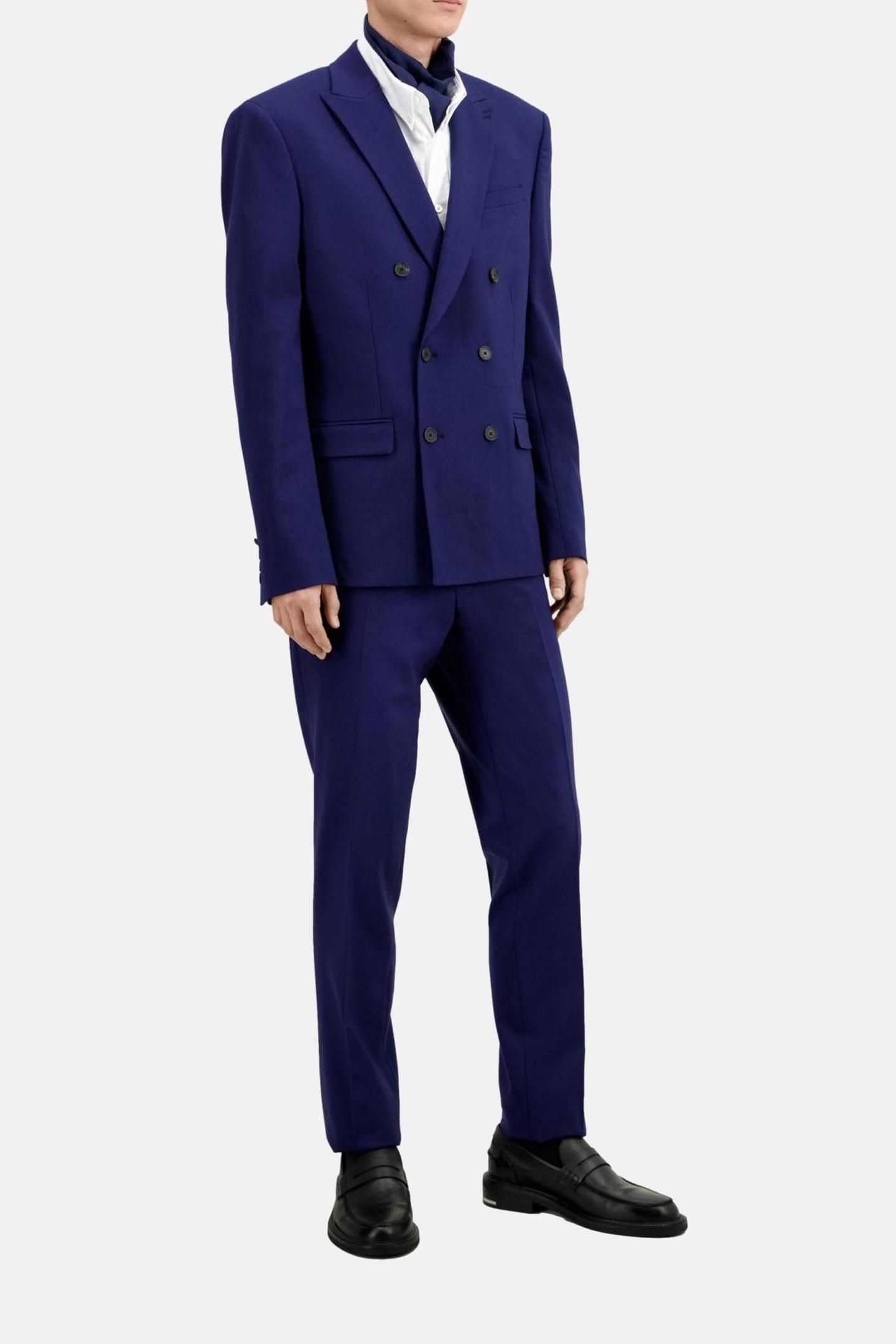 DOUBLE-FACED SUIT JACKET DARK BLUE 1