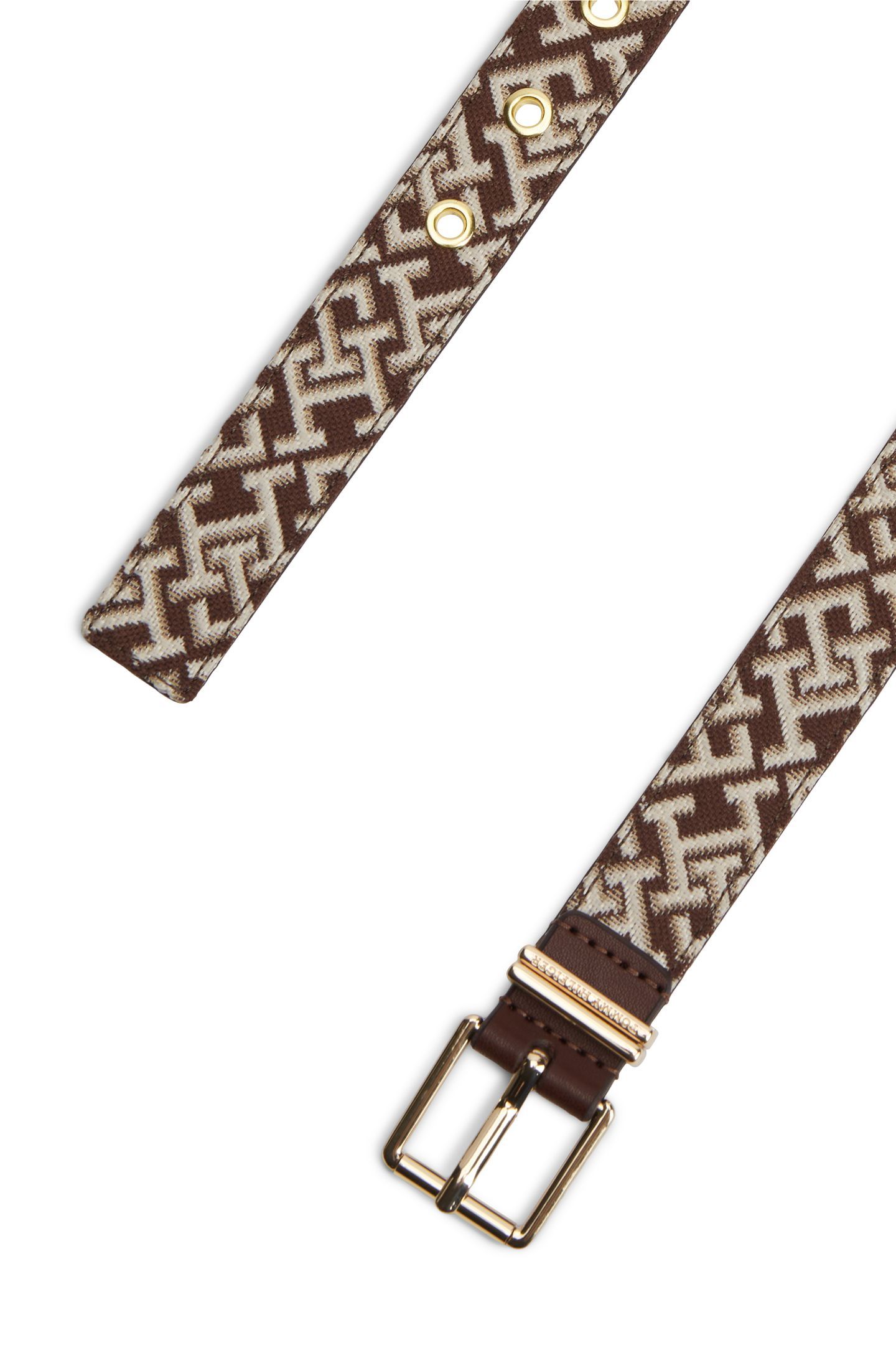 TH SQUARE 2.5 JACQUARD BELT CLASSIC KHAKI 4