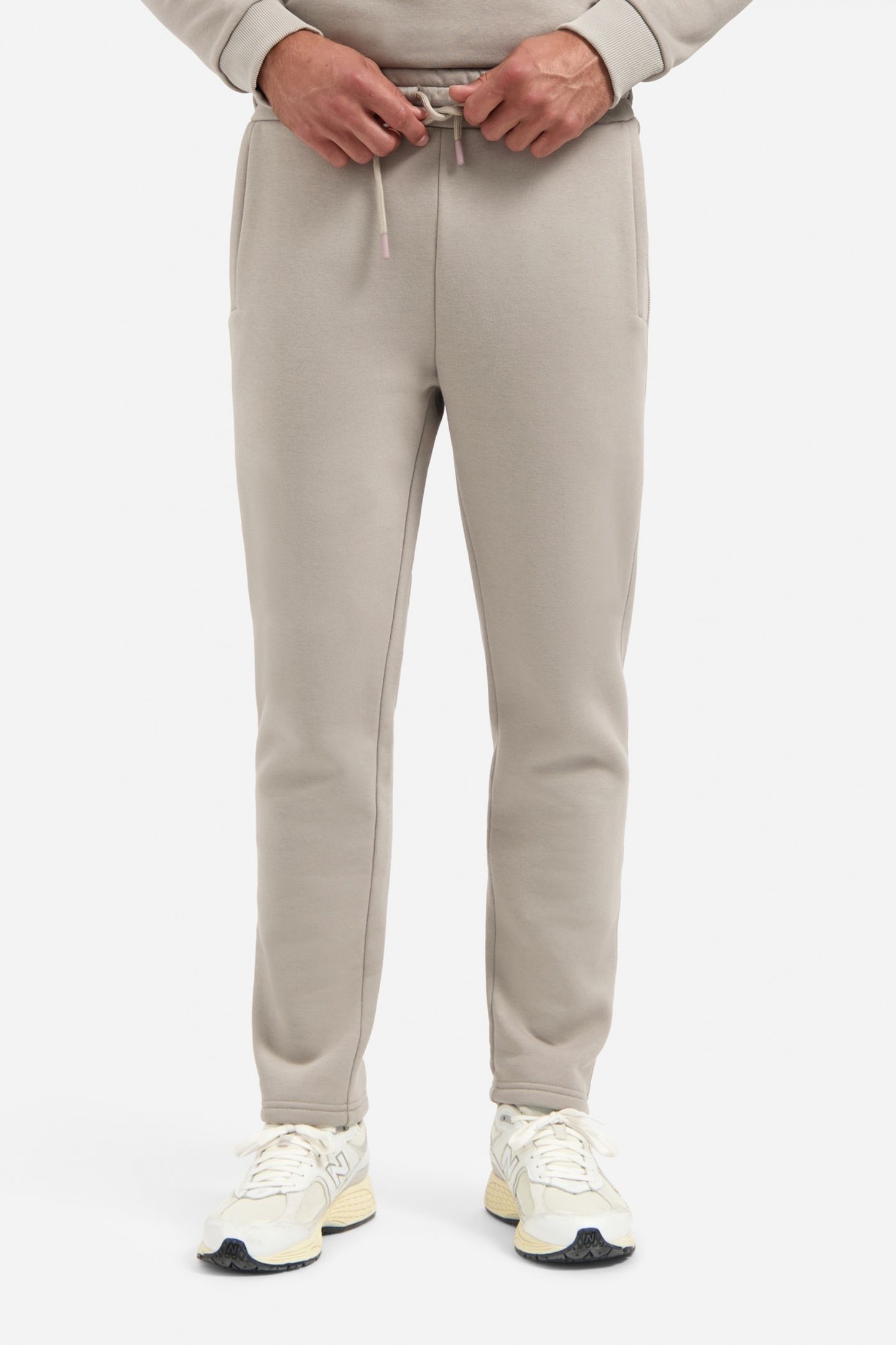 PANTS RELAX FIT BRUSHED INSIDE CLAY 1
