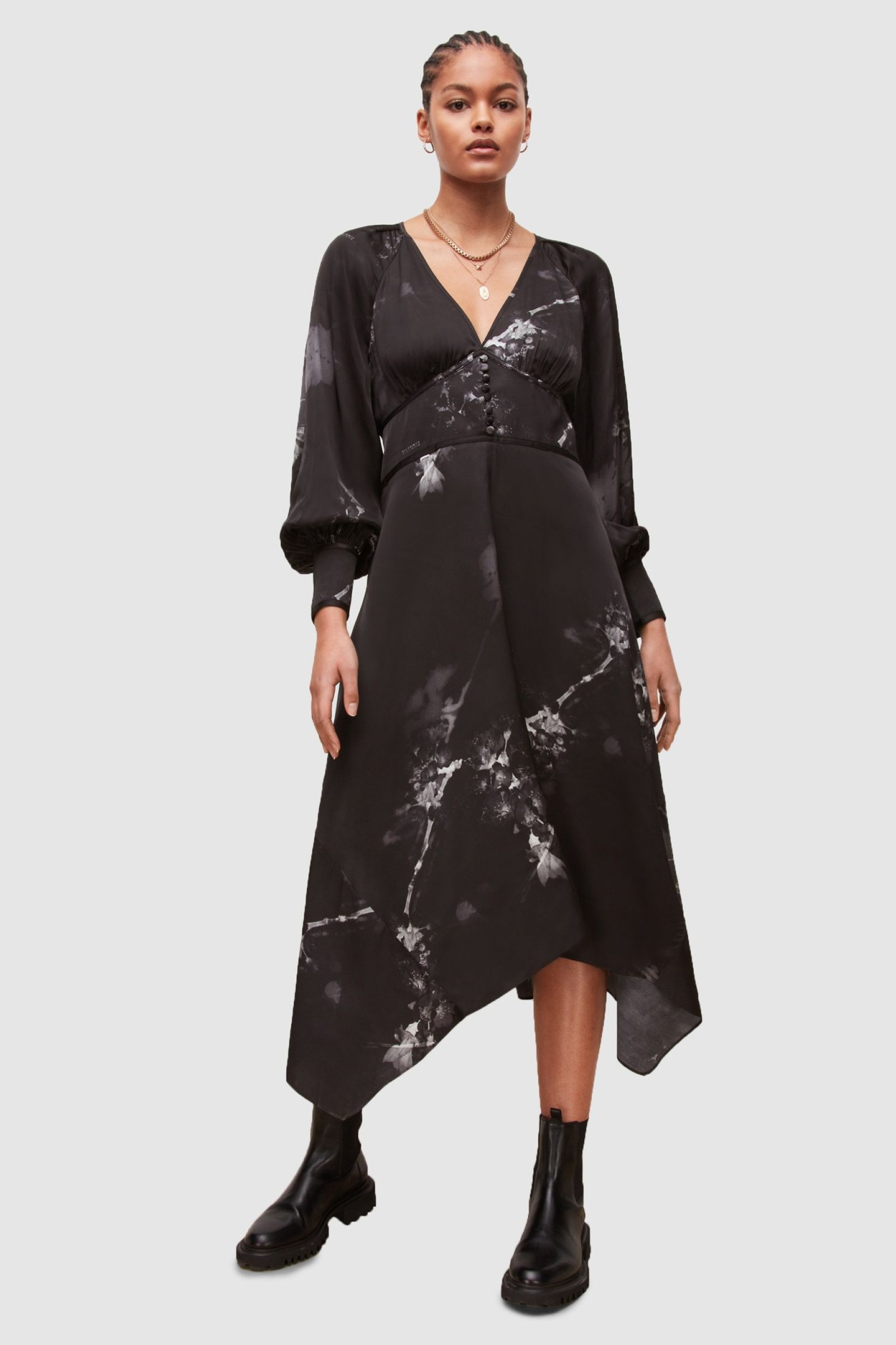 RENATA UME DRESS BLACK 3