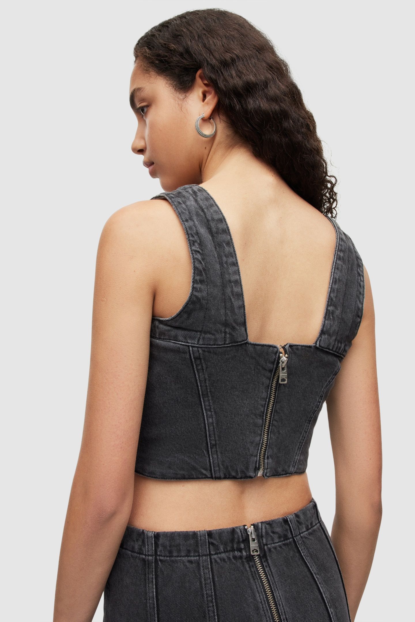 CHARLI CORSET WASHED BLACK 5