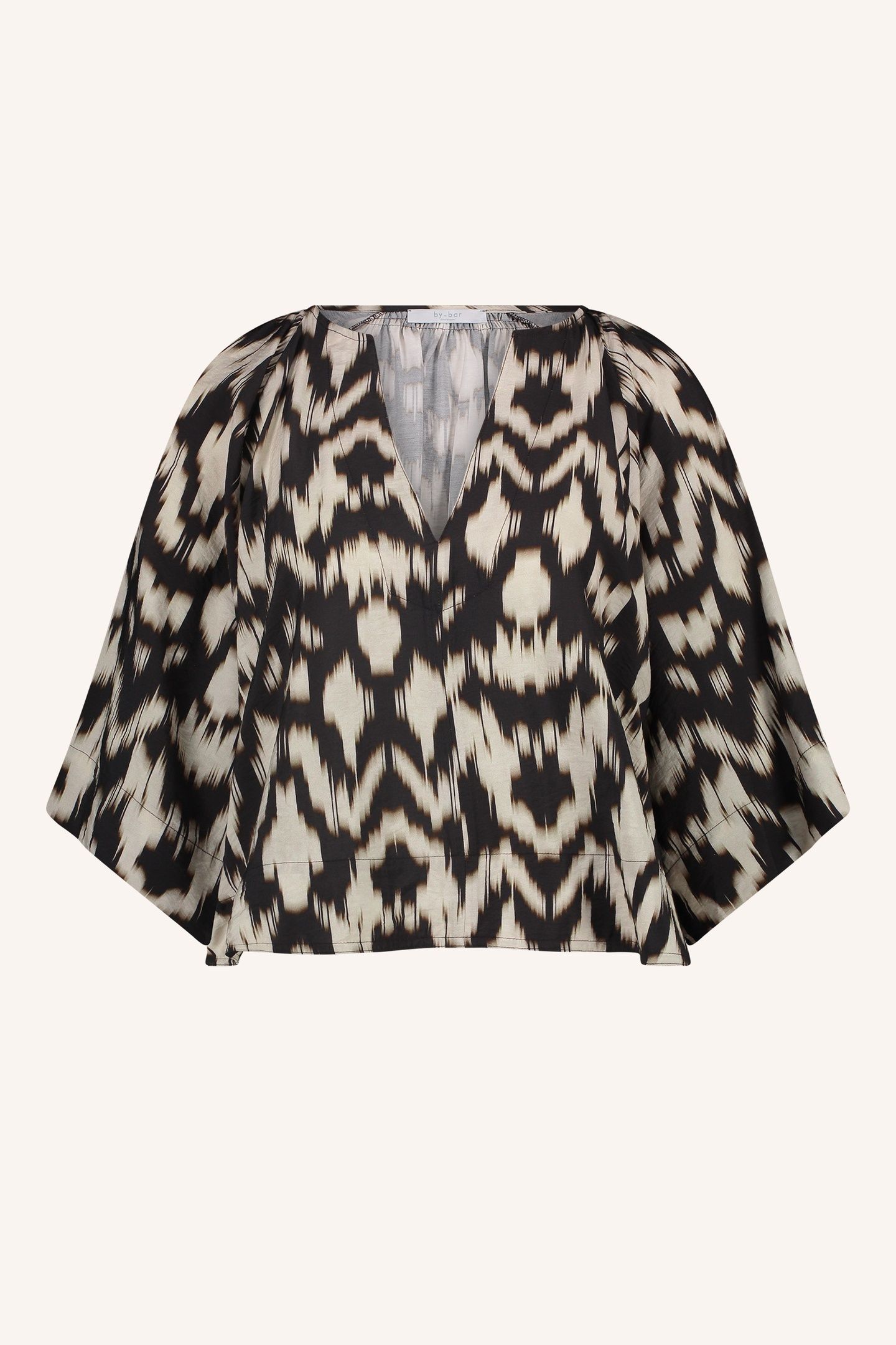 TODD BROWN BATIK BLOUSE BROWN BATIK 7