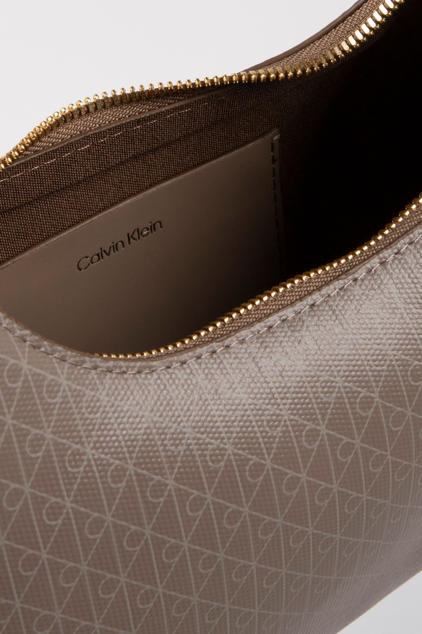 EMBLEM AOP CONV SHOULDER BAG DESERT TAUPE 5