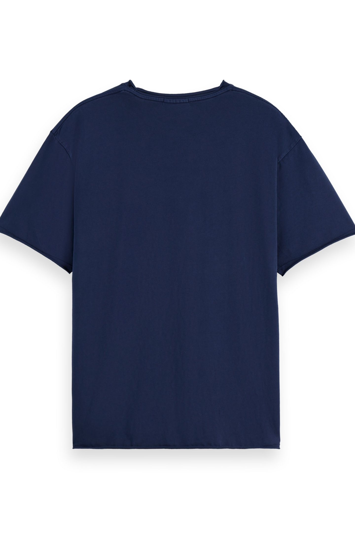 RAW EDGE T-SHIRT PEACOAT 3