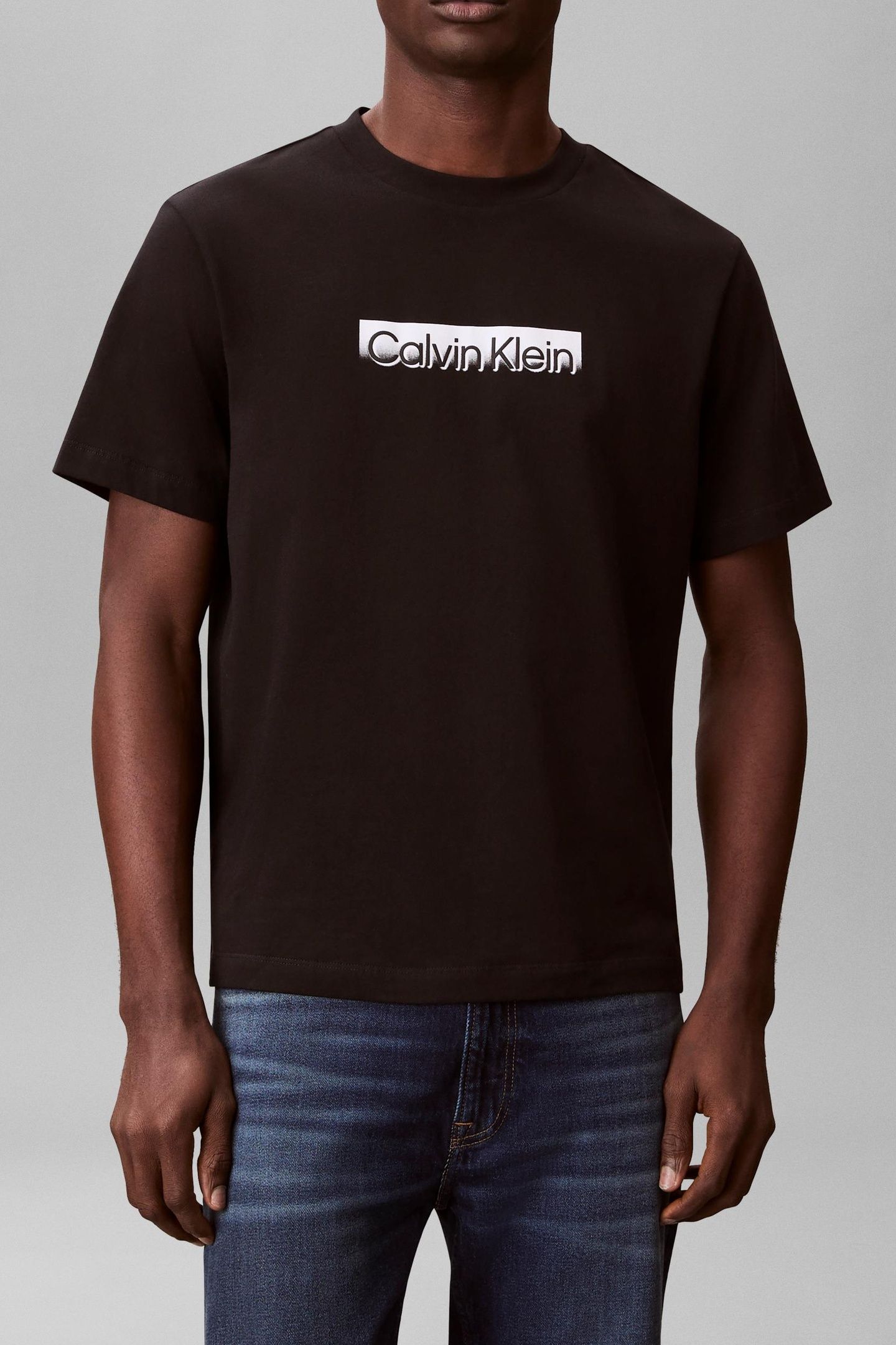 SS 20S TONAL METALLIC TEE BLACK 2