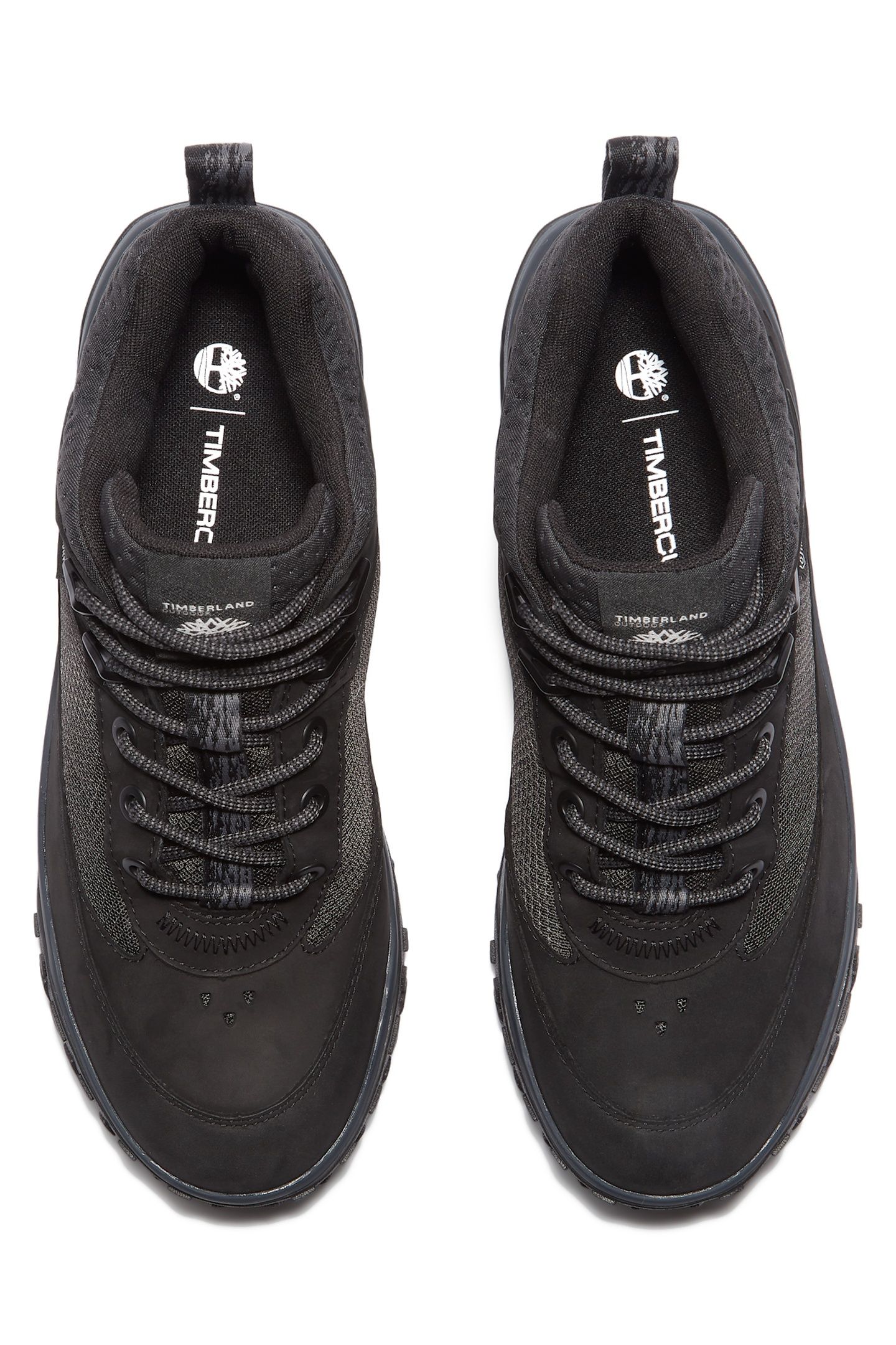 TIMBERCUSH MOTION 7 MID LACE UP WATERPROOF SNEAKER BLACK NUB 6