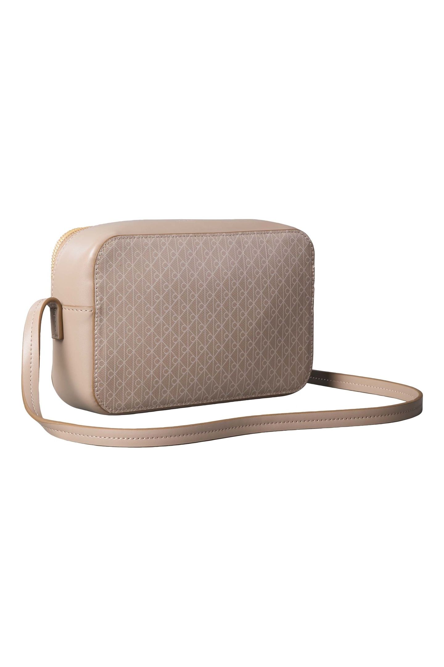 EMBLEM ALL-OVER PRINT ELONGATED BAG DESERT TAUPE 2