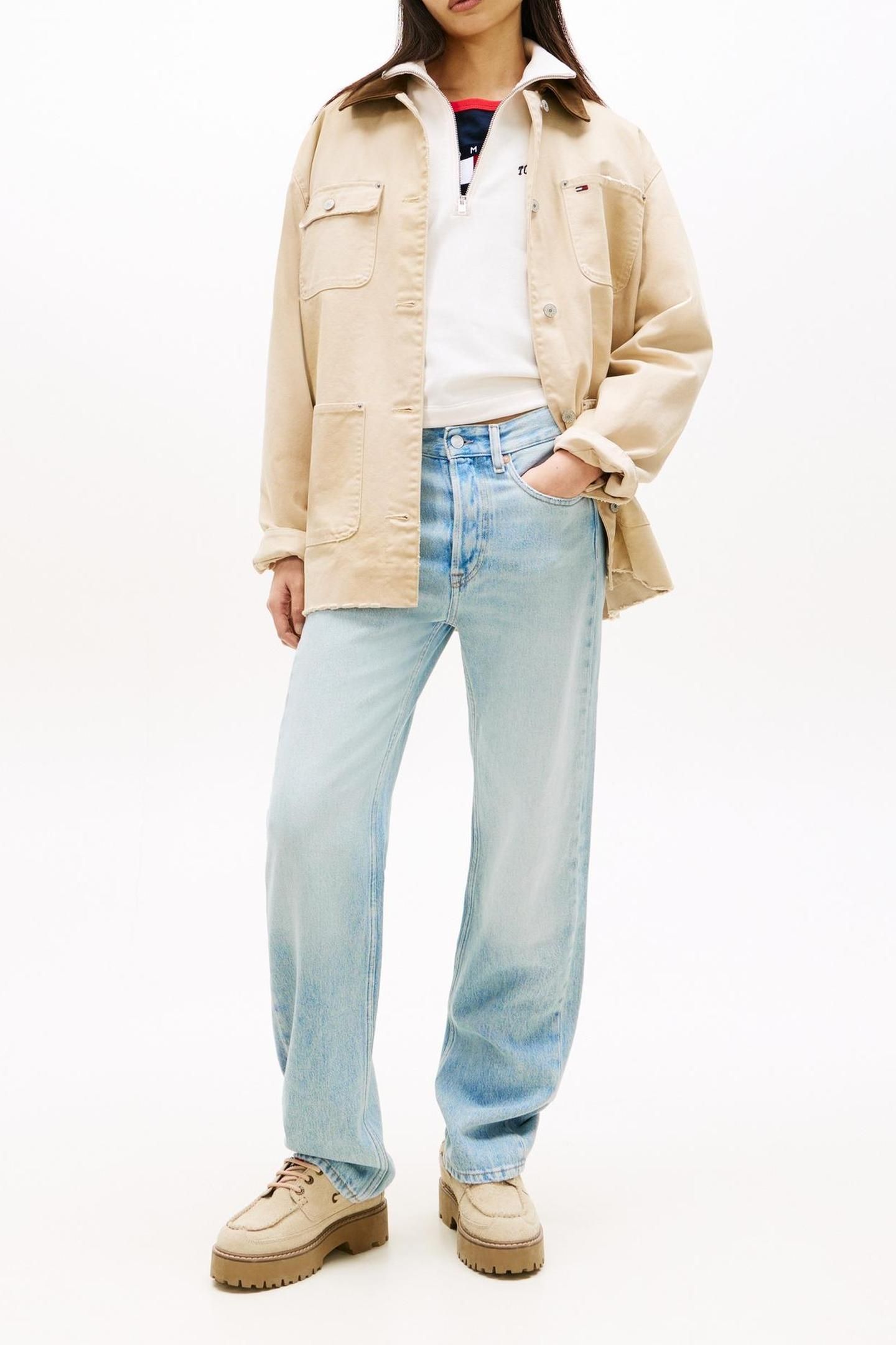 MID RISE STRAIGHT DENIM LIGHT 1