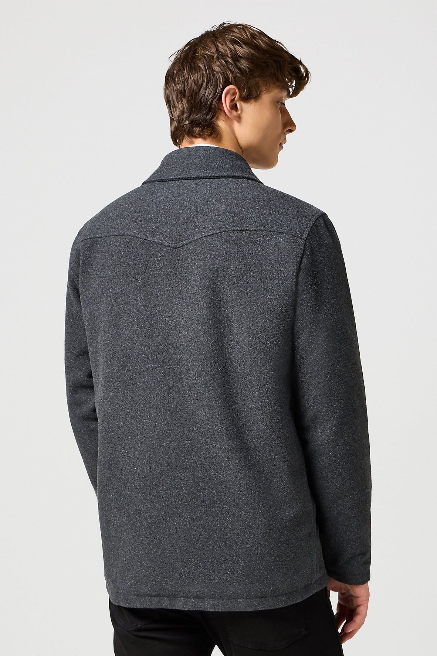 JACKET CHARCOAL HEATHER GREY 3