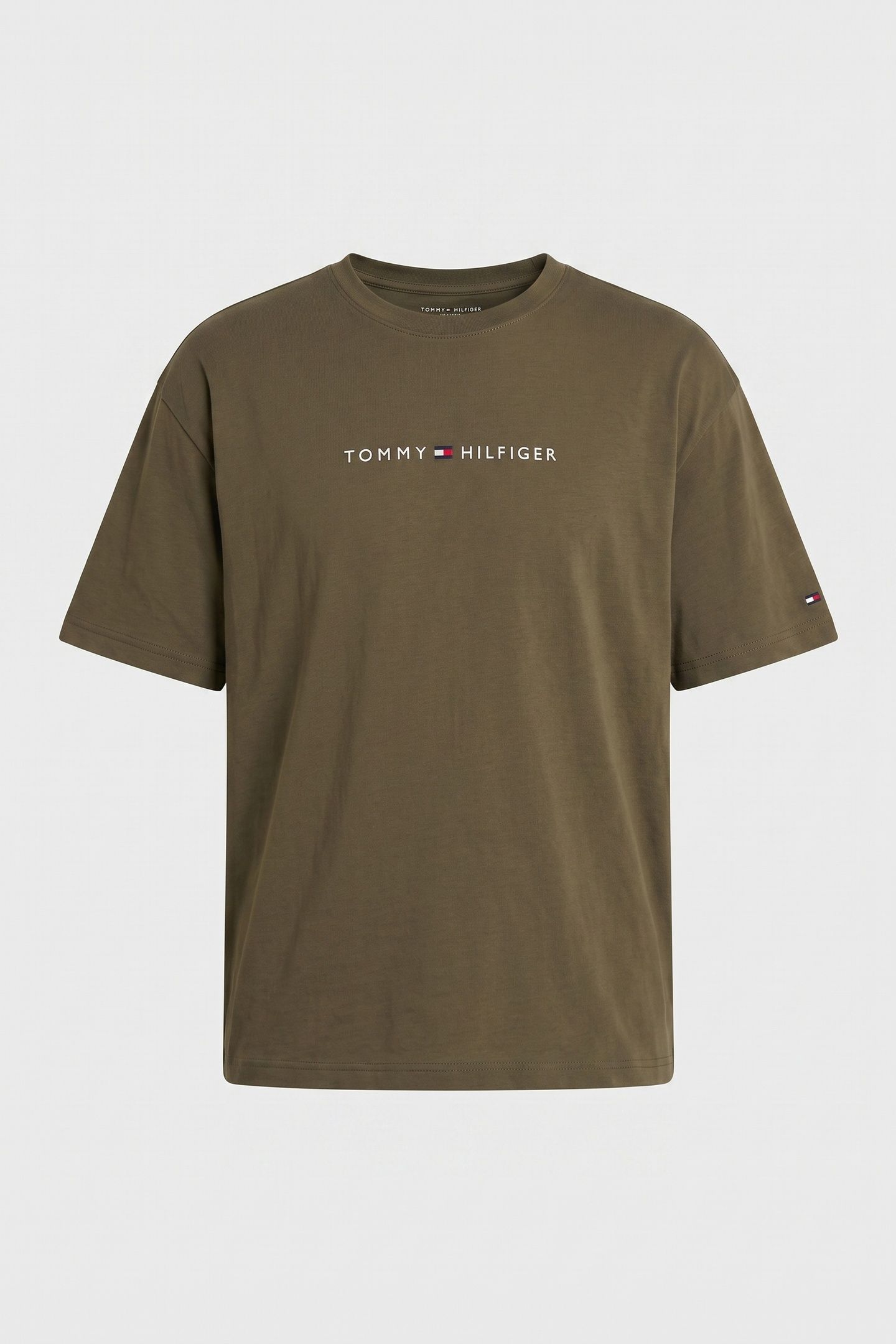 SS LOGO TEE ARMY GREEN 3