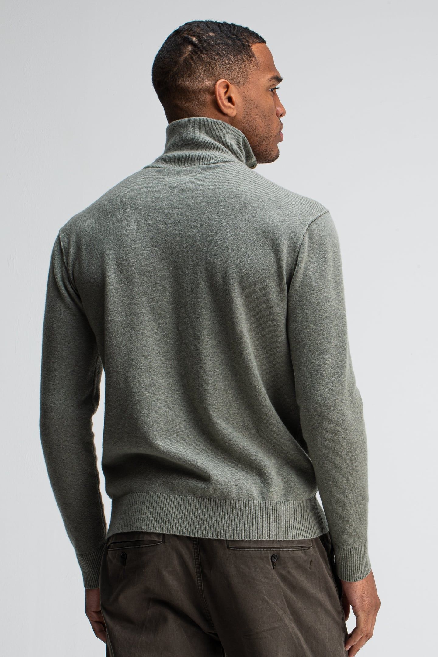 CLIFTON FULL ZIP GRANITE GREEN 2