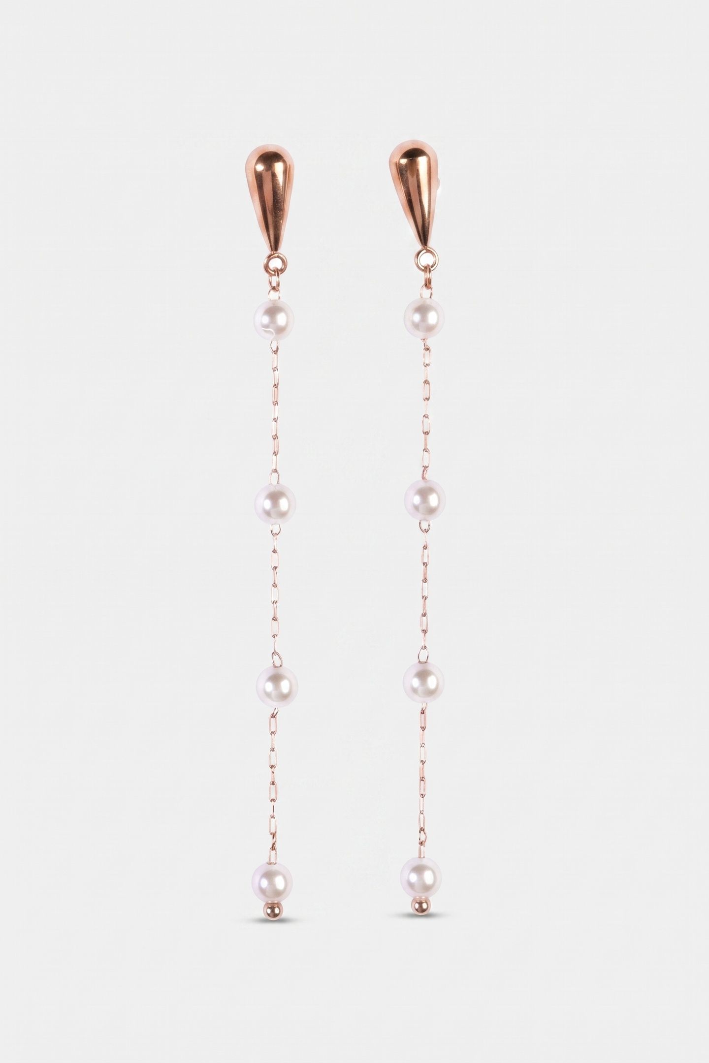 DEWDROP OHRRINGE ROSEGOLD 4