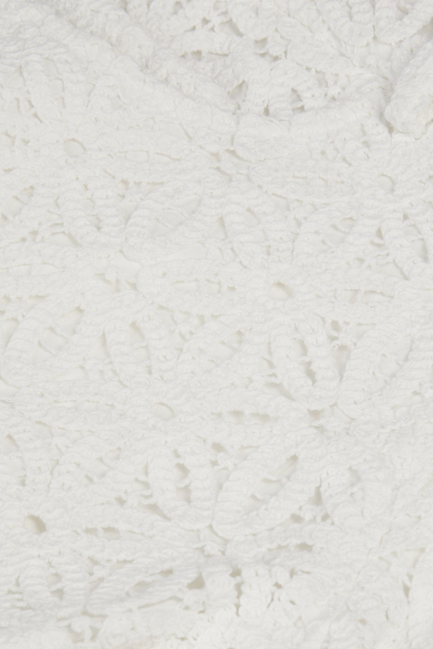 GUIPURE SHORTS WHITE 6