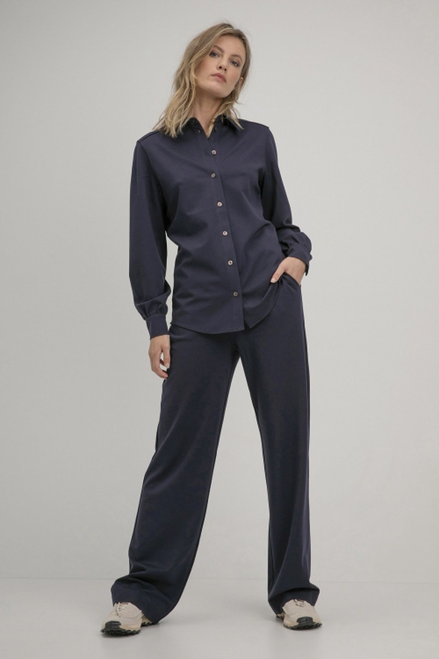 SAMI BLOUSE NAVY 2